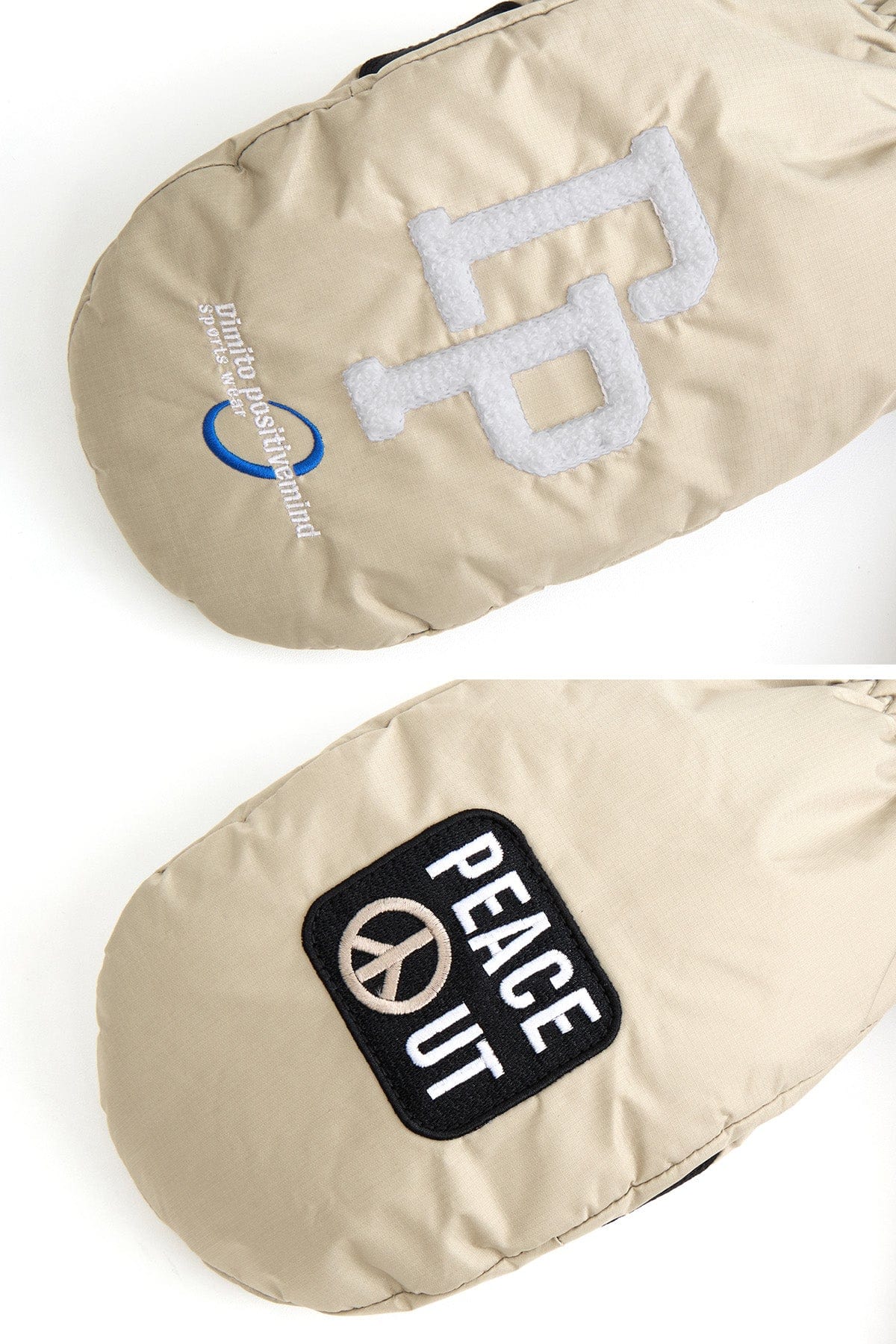 [INVITED] PEACE DP MITTEN DEEP IVORY