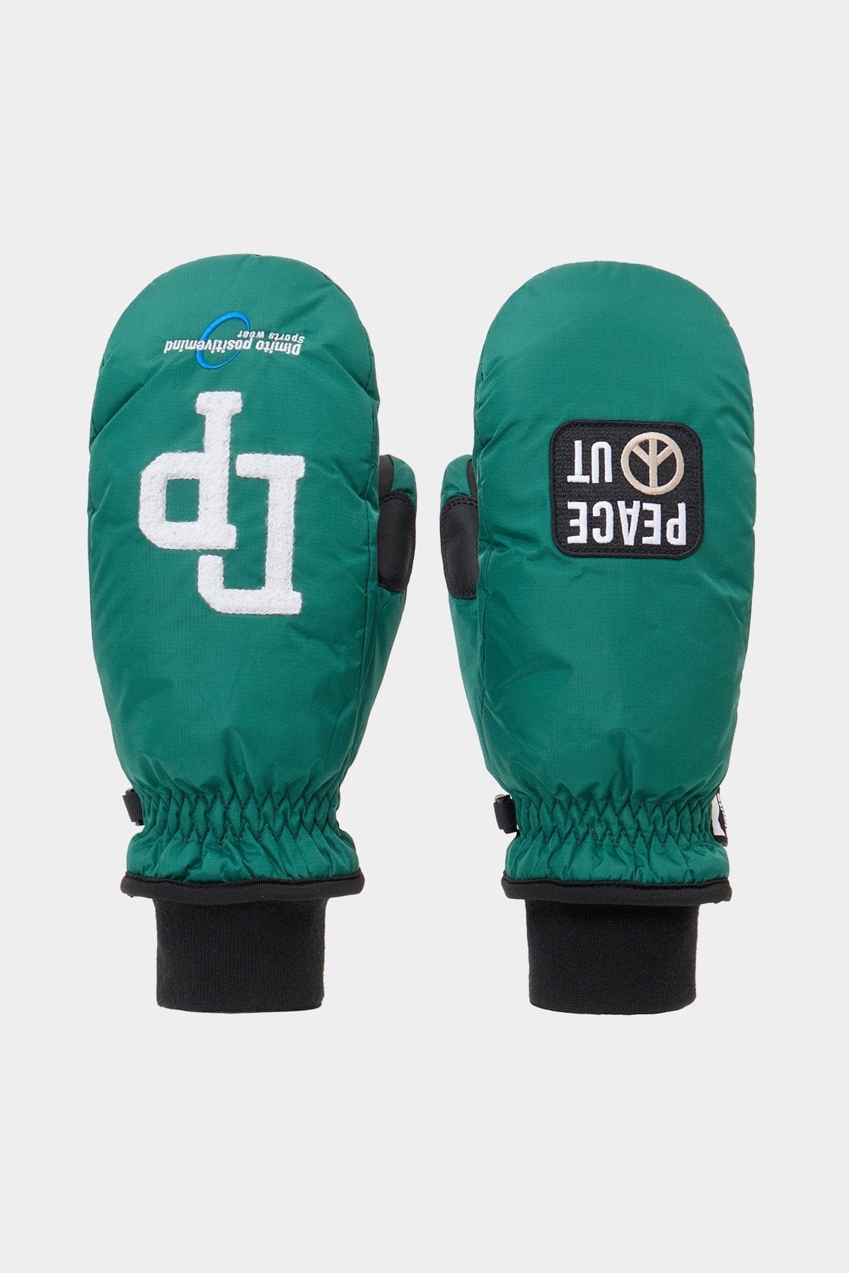 [PROMO] PEACE DP MITTEN GREEN