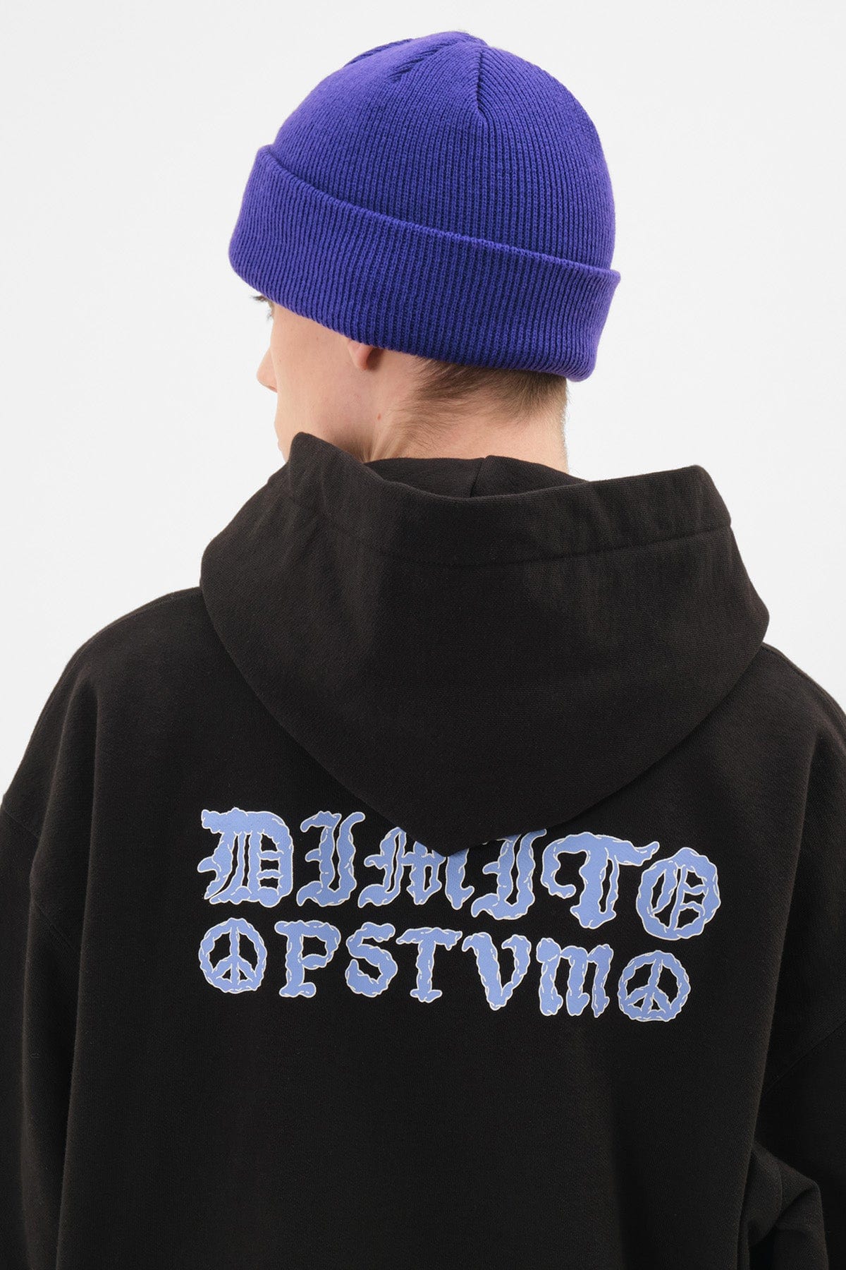 [INVITED] PEACE HOODIE BLACK