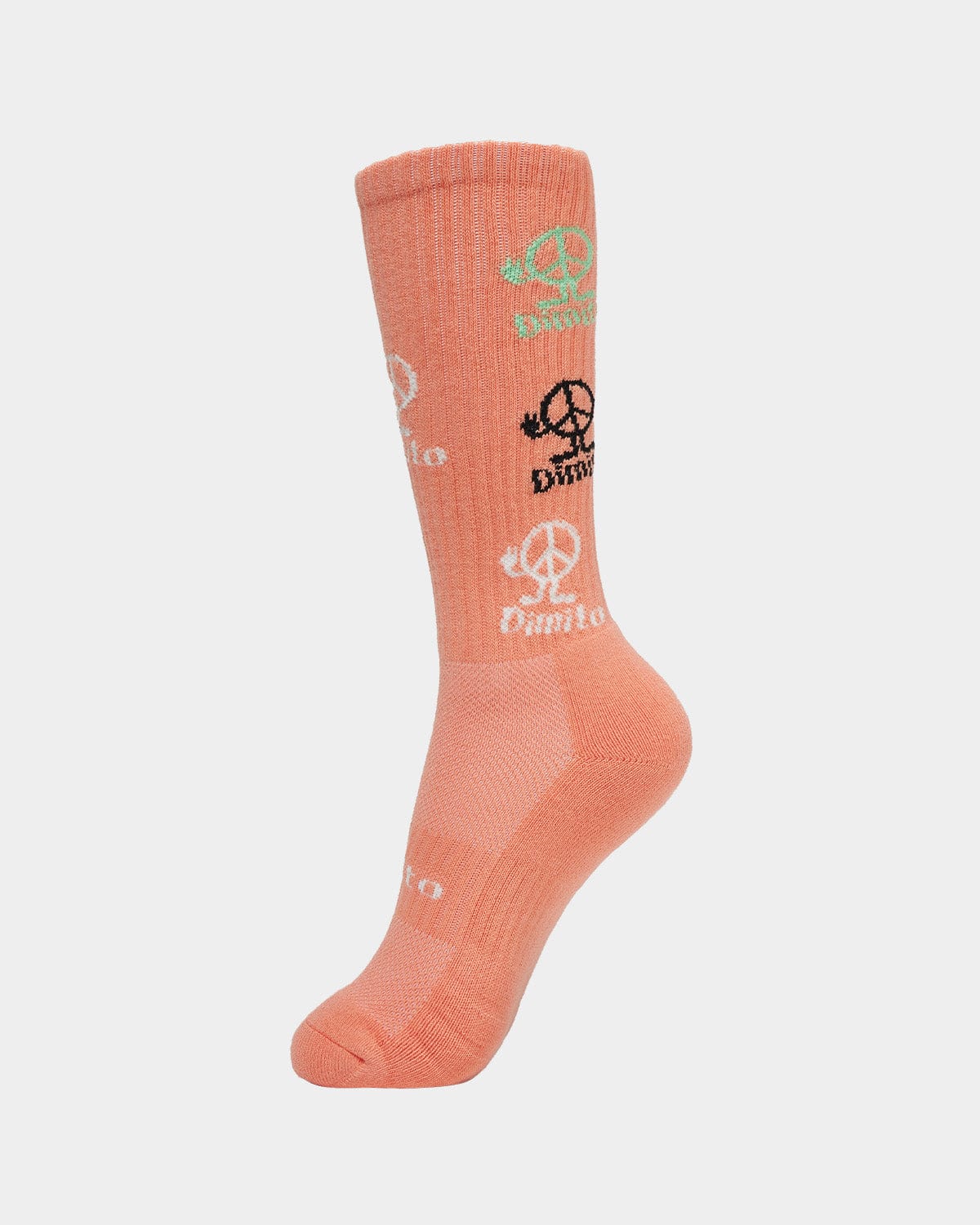 PEACEMINUSONE - PEACEMINUSONE SOCKS ソックス オレンジ ピンク PEACEMINUSONE SOCKS ソックス オレンジ ピンク（PEACEMINUSONE