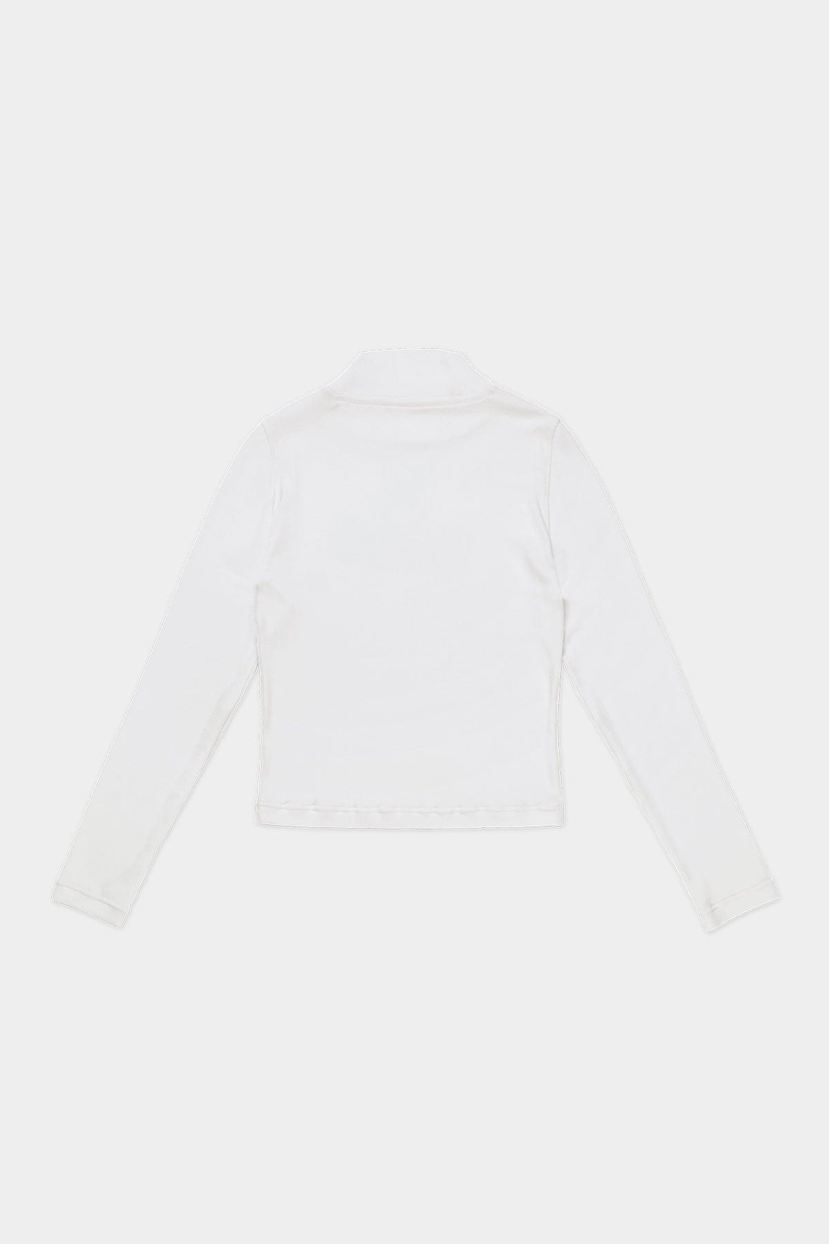 VERT [PLAYBOY x DIMITO] BUNNY CHARMSTONE NECK TOP WHITE