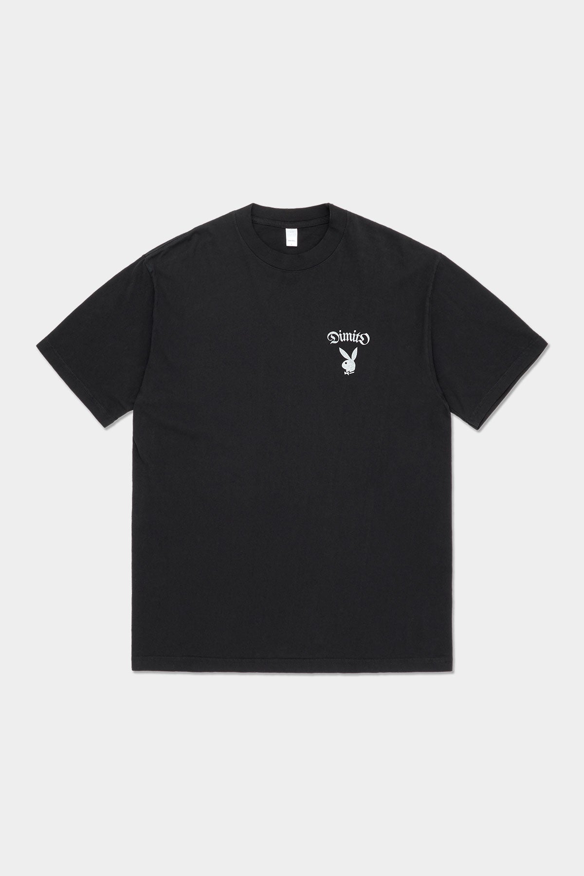 VERT [PLAYBOY x DIMITO] BUNNY GRAPHIC SSV GD 6.5OZ TEE BLACK
