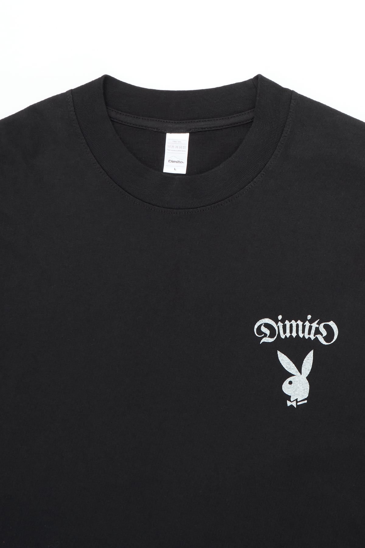 [INVITED] [PLAYBOY x DIMITO] BUNNY GRAPHIC SSV GD 6.5OZ TEE SPECTRA YELLOW