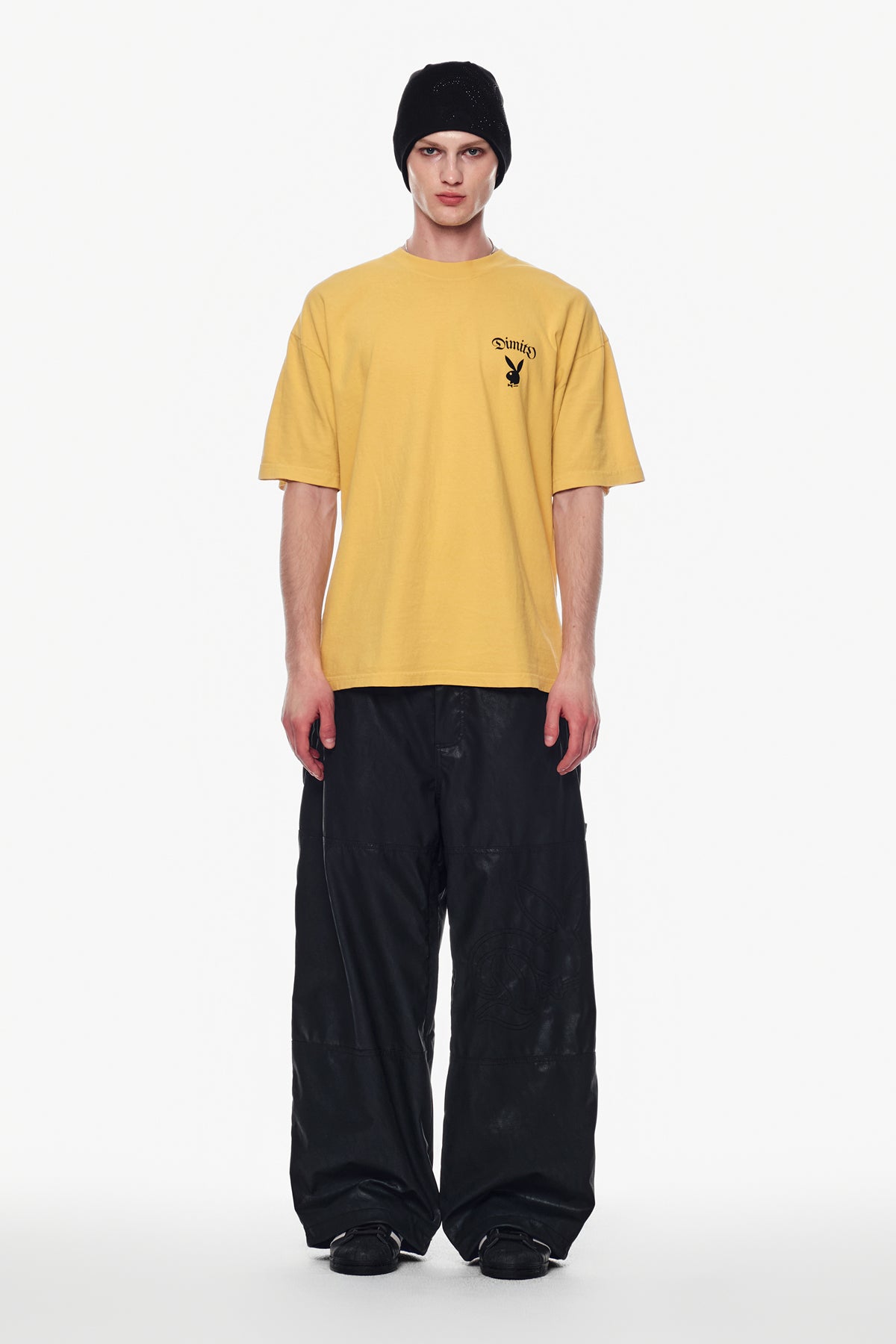 VERT [PLAYBOY x DIMITO] BUNNY GRAPHIC SSV GD 6.5OZ TEE SPECTRA YELLOW