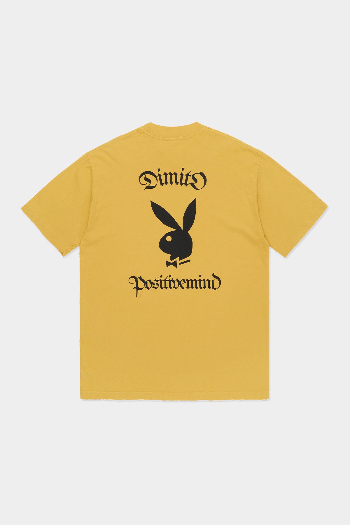 VERT [PLAYBOY x DIMITO] BUNNY GRAPHIC SSV GD 6.5OZ TEE SPECTRA YELLOW