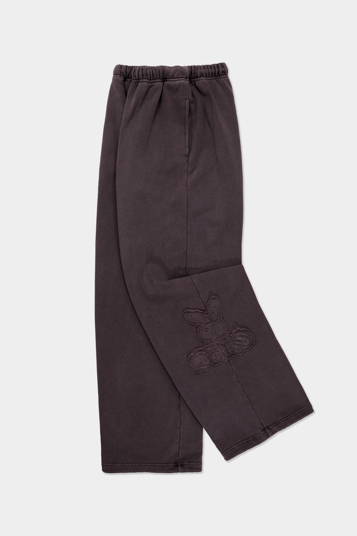 VERT [PLAYBOY x DIMITO] BUNNY SWEATPANTS WASHED WINE