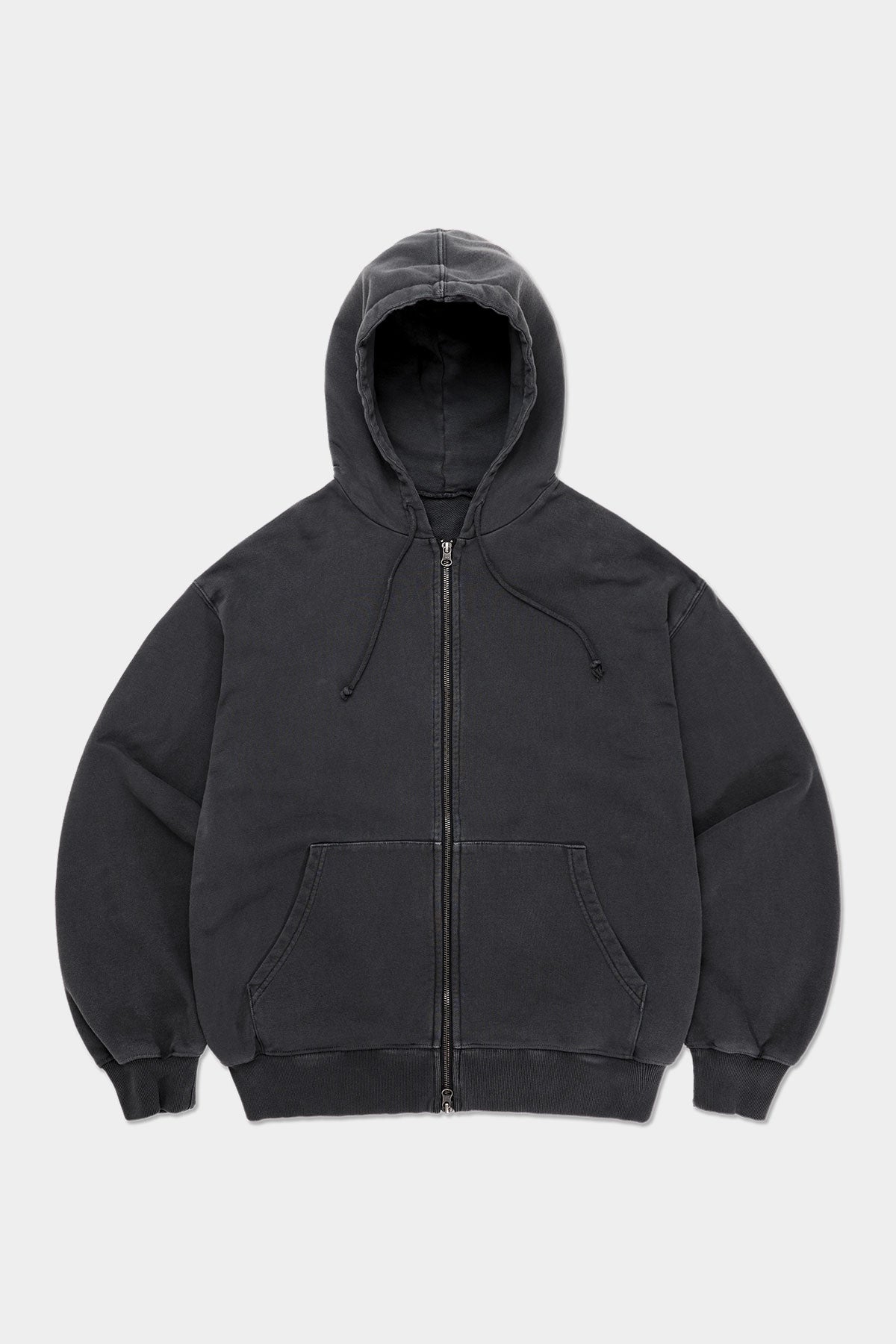 VERT [PLAYBOY x DIMITO] BUNNY ZIP HOODIE WASHED BLACK