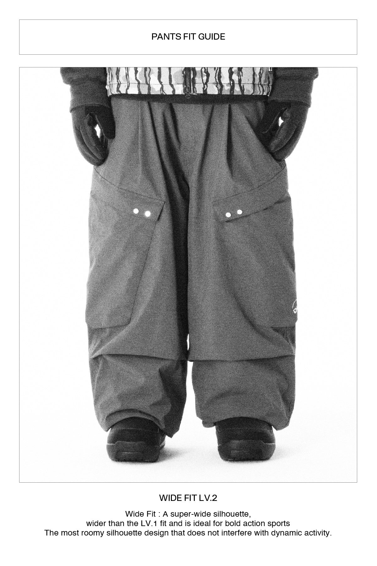 VERT [PLAYBOY x DIMITO] DOUBLE KNEE PANTS (WIDE FIT LV.2) BLACK