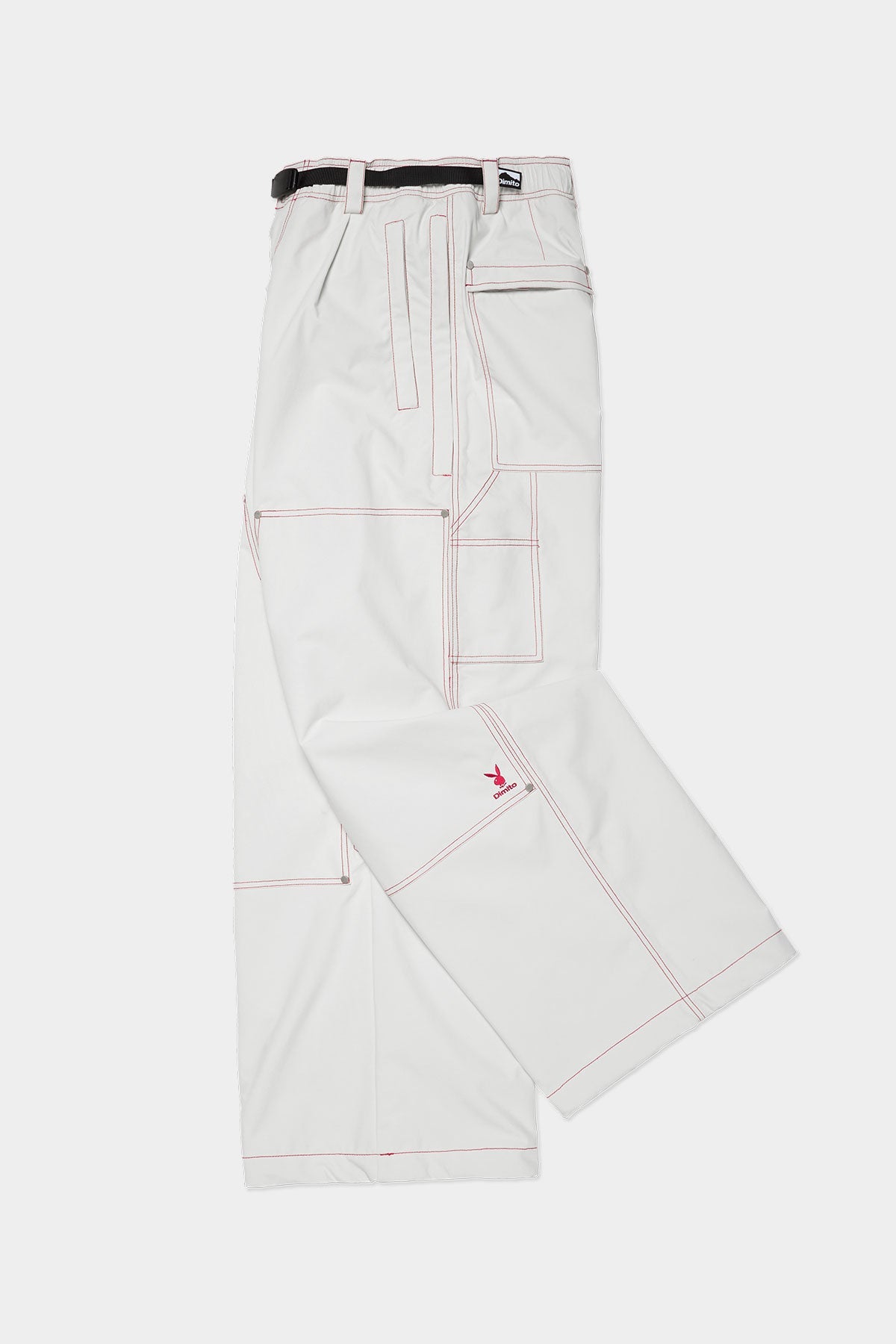 [INVITED] [PLAYBOY x DIMITO] DOUBLE KNEE PANTS (WIDE FIT LV.2) OFF WHITE