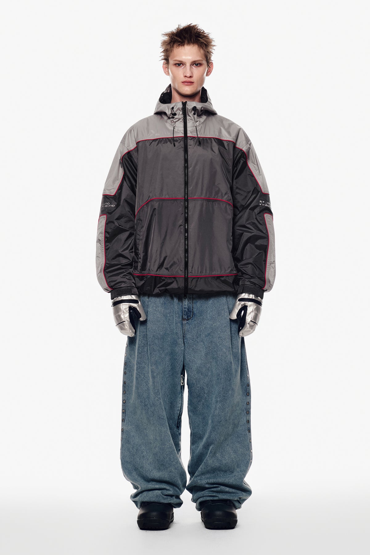 VERT [PLAYBOY x DIMITO] PIPING TRACK JACKET RABBIT