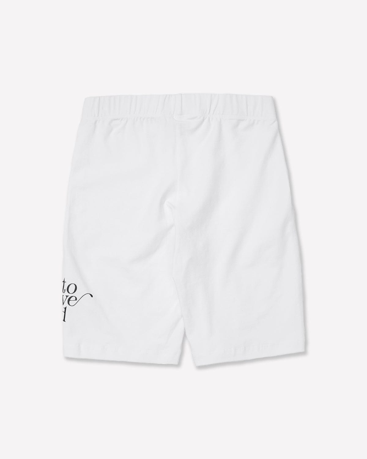 [PROMO] (PLAYBOY X DIMITO) SPANDEX BIKER SHORT WHITE