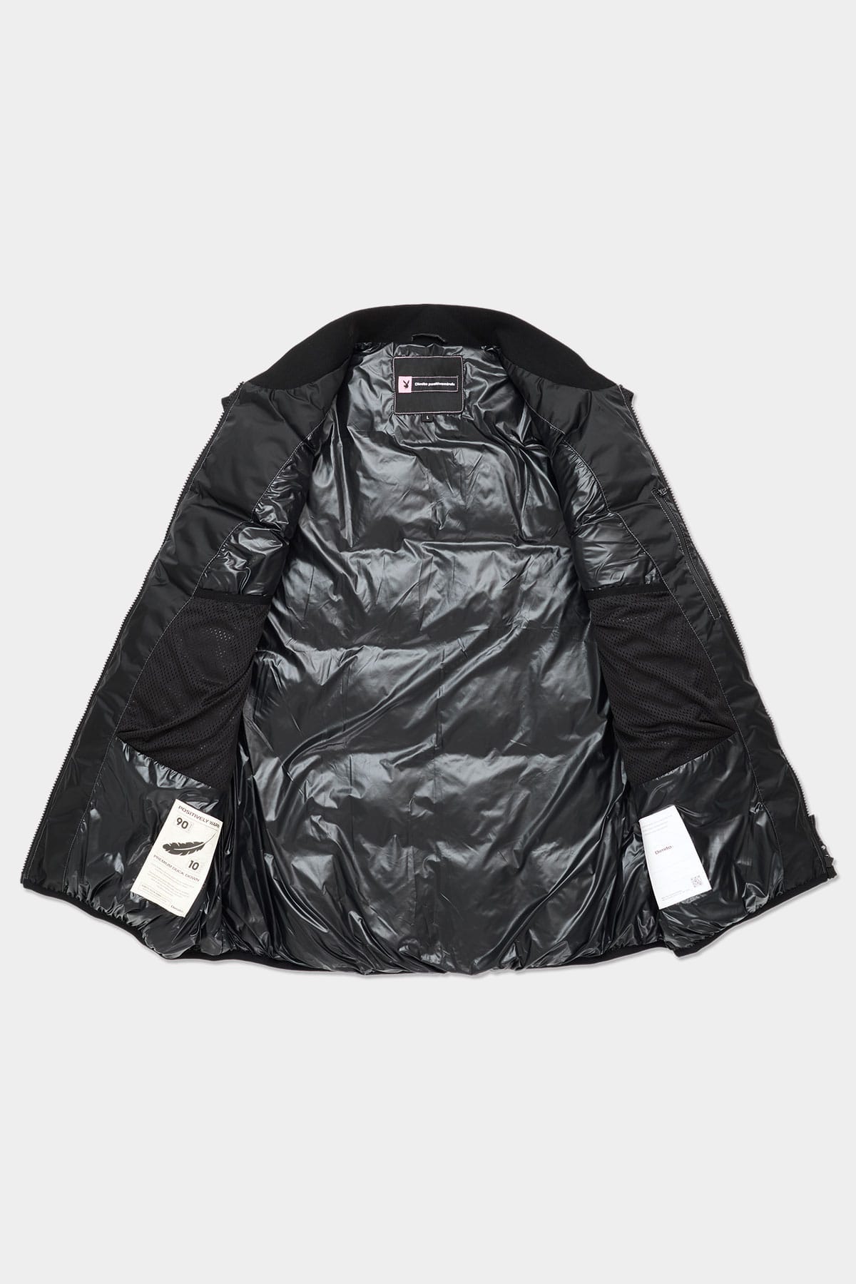 [PROMO] [PLAYBOY x DIMITO] STITCHED DOWN VEST BLACK