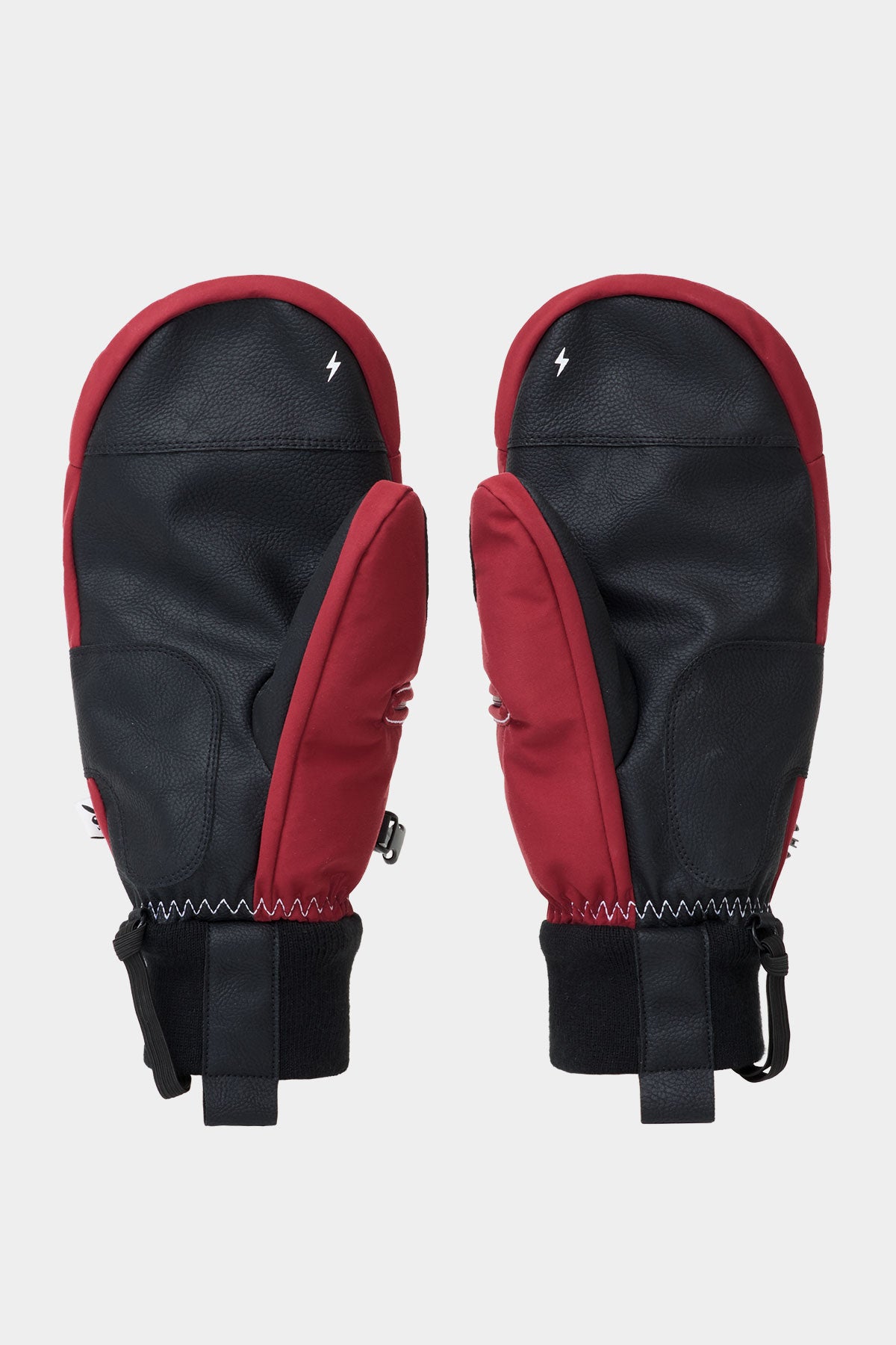 VERT [PLAYBOY x DIMITO] STITCHED EASY ZIP MITTEN DARK RED