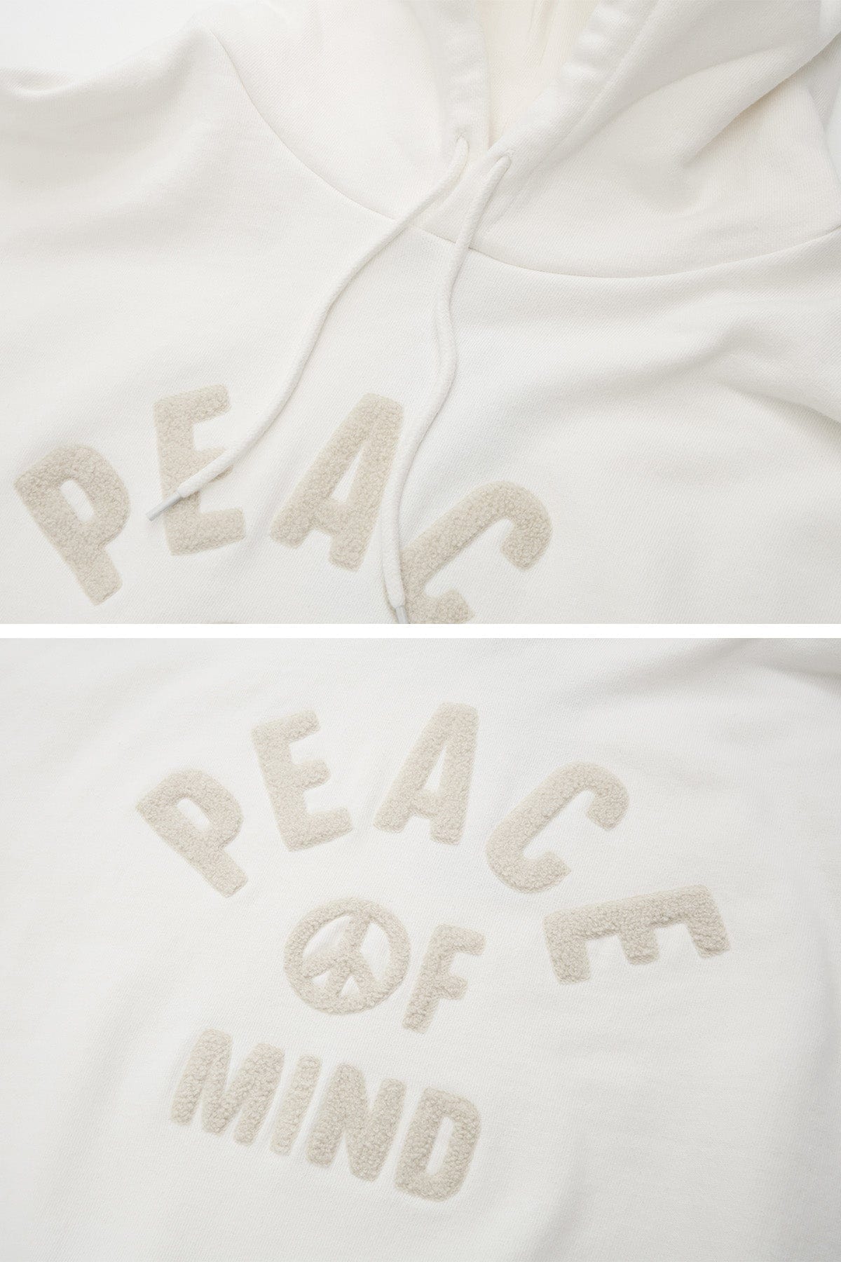 [PROMO] POM HOODIE WHITE