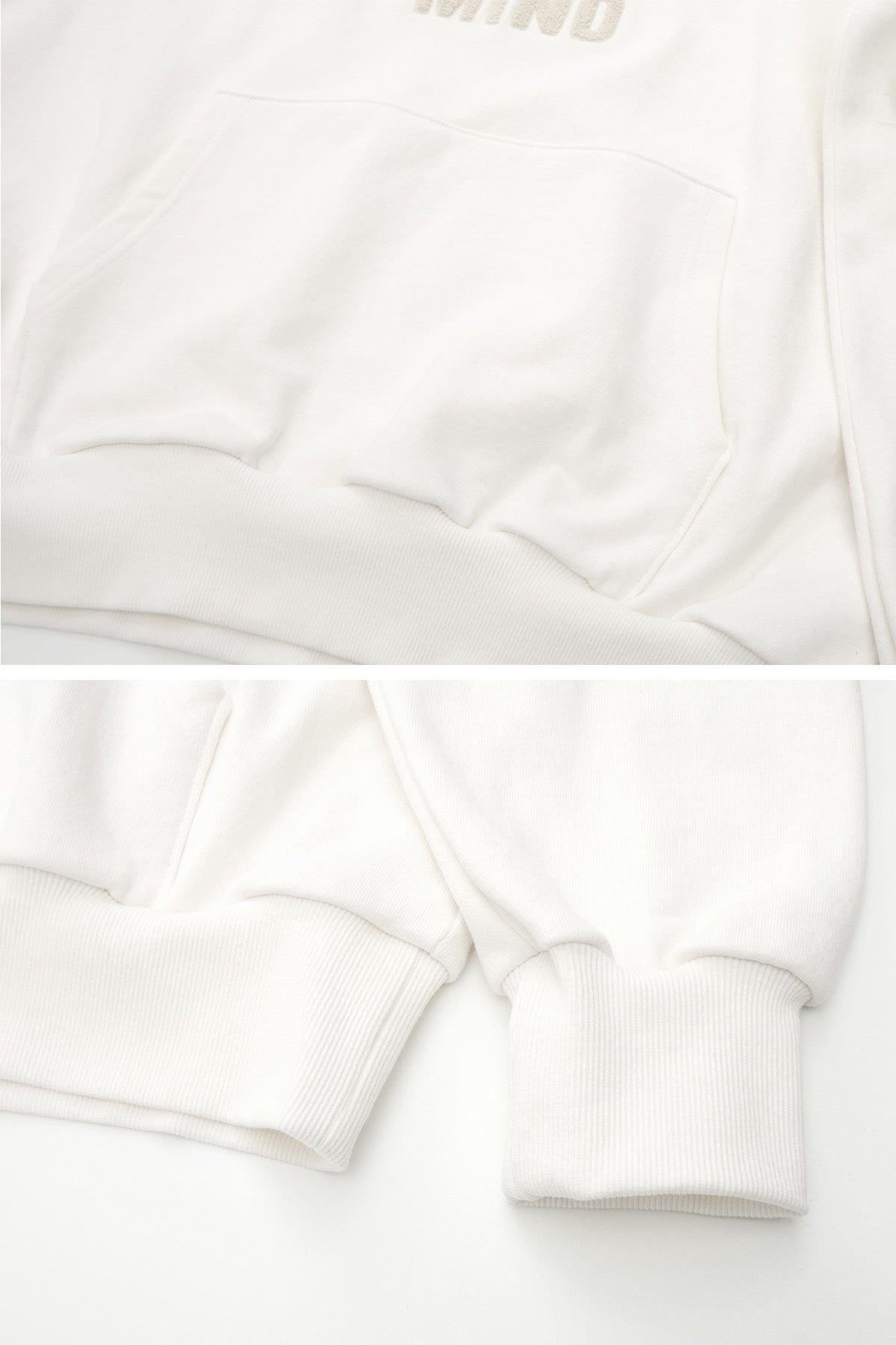 [PROMO] POM HOODIE WHITE