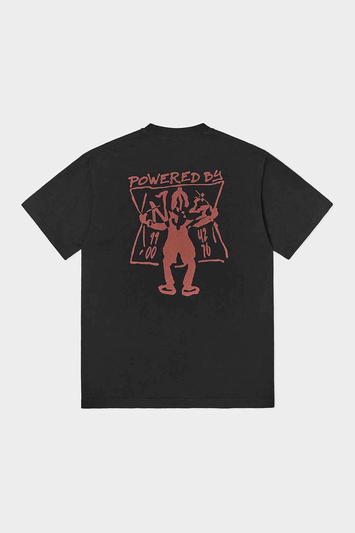 VERT POWERED BY NSS SSV GD 6.5OZ TEE BLACK (Available on 26.05.07)