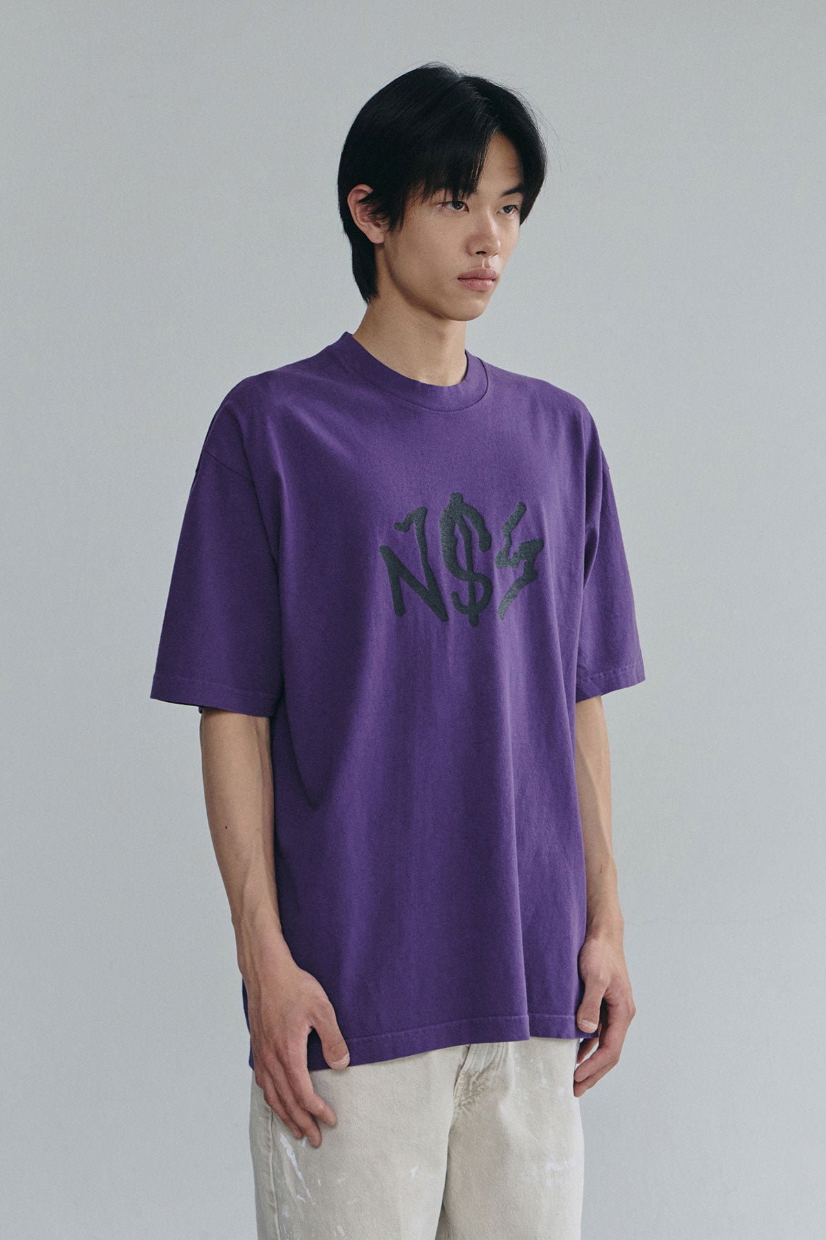 VERT POWERED BY NSS SSV GD 6.5OZ TEE PURPLE (Available on 26.05.07)