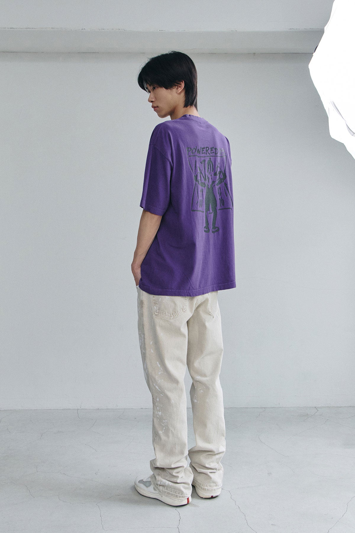 VERT POWERED BY NSS SSV GD 6.5OZ TEE PURPLE (Available on 26.05.07)