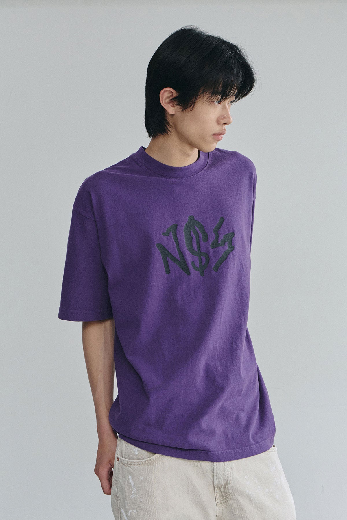 VERT POWERED BY NSS SSV GD 6.5OZ TEE PURPLE (Available on 26.05.07)