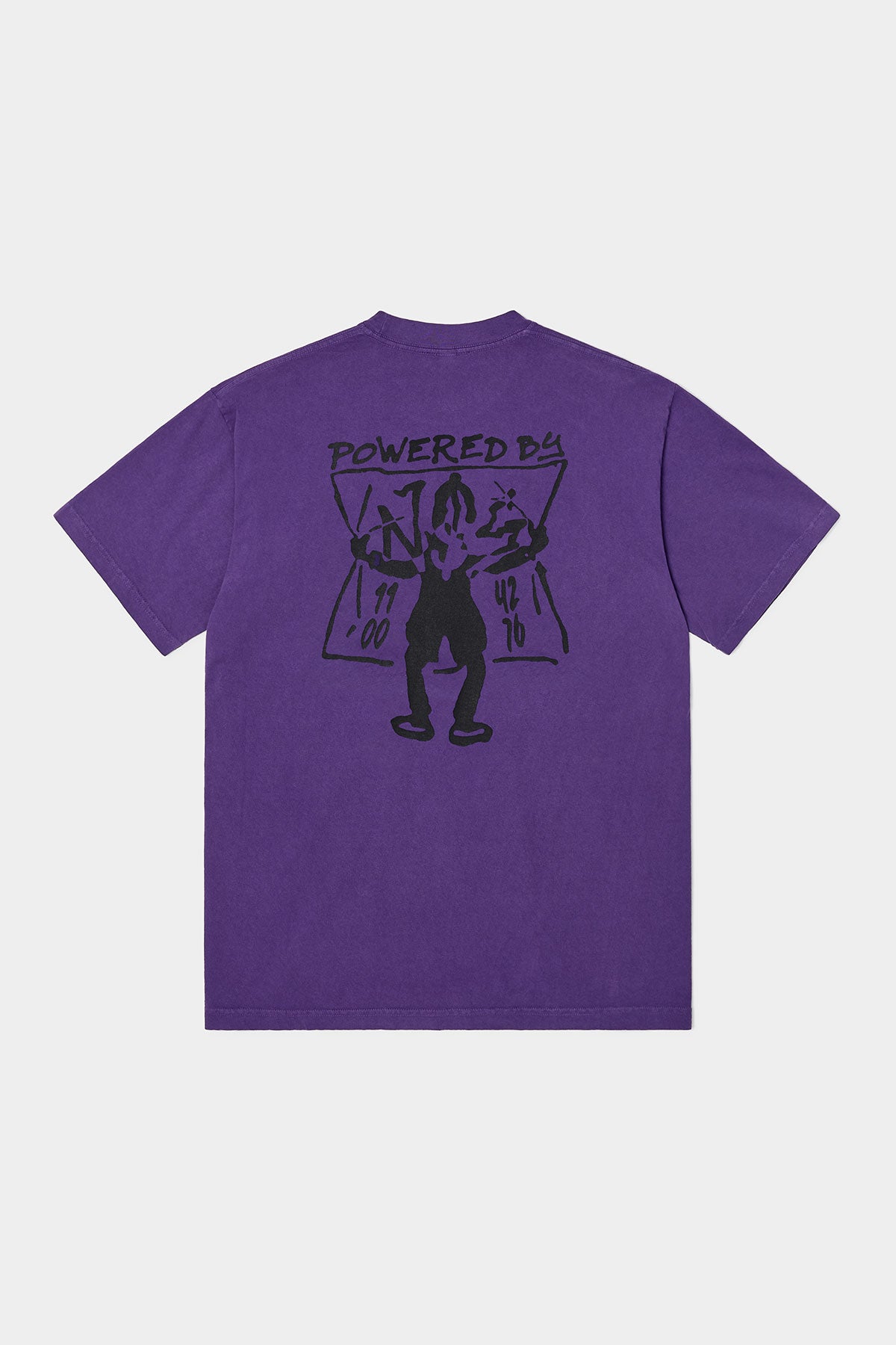 VERT POWERED BY NSS SSV GD 6.5OZ TEE PURPLE (Available on 26.05.07)