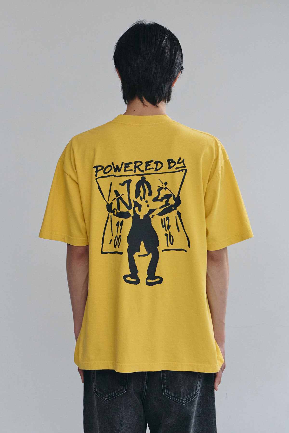 VERT POWERED BY NSS SSV GD 6.5OZ TEE SPECTRA YELLOW (Available on 26.05.07)