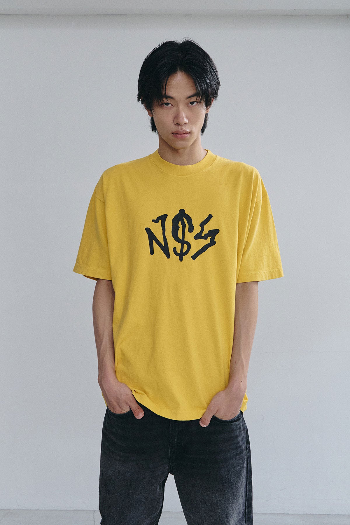 VERT POWERED BY NSS SSV GD 6.5OZ TEE SPECTRA YELLOW (Available on 26.05.07)