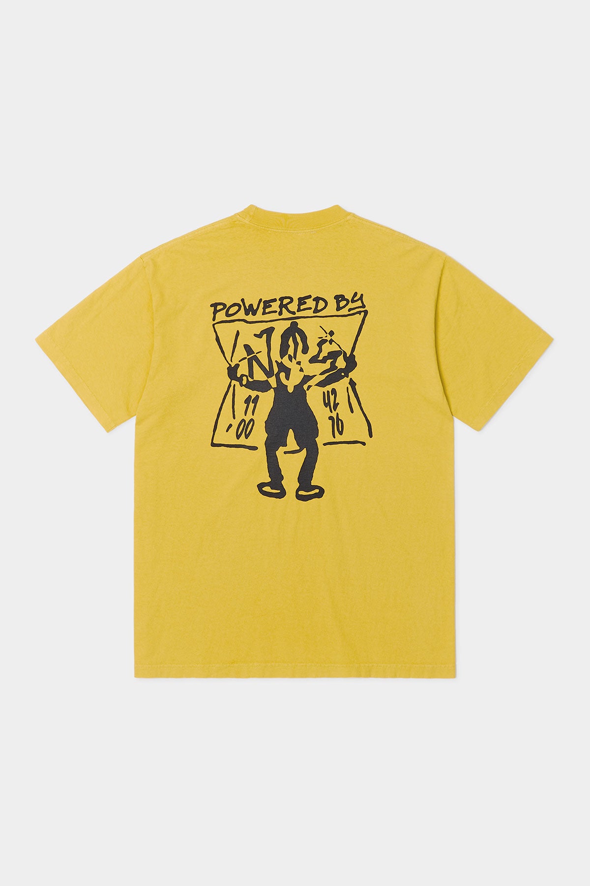 VERT POWERED BY NSS SSV GD 6.5OZ TEE SPECTRA YELLOW (Available on 26.05.07)