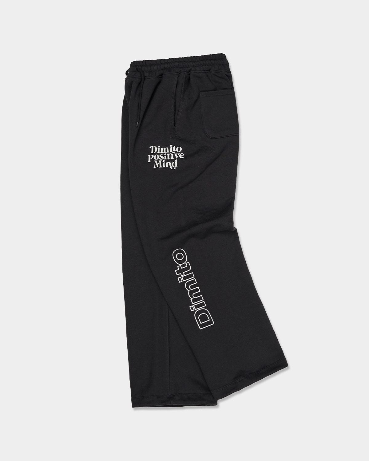 美品 DIMITO TRACK PANTS PRAY SWEATPANTS BLACK – DIMITO INTERNATIONAL