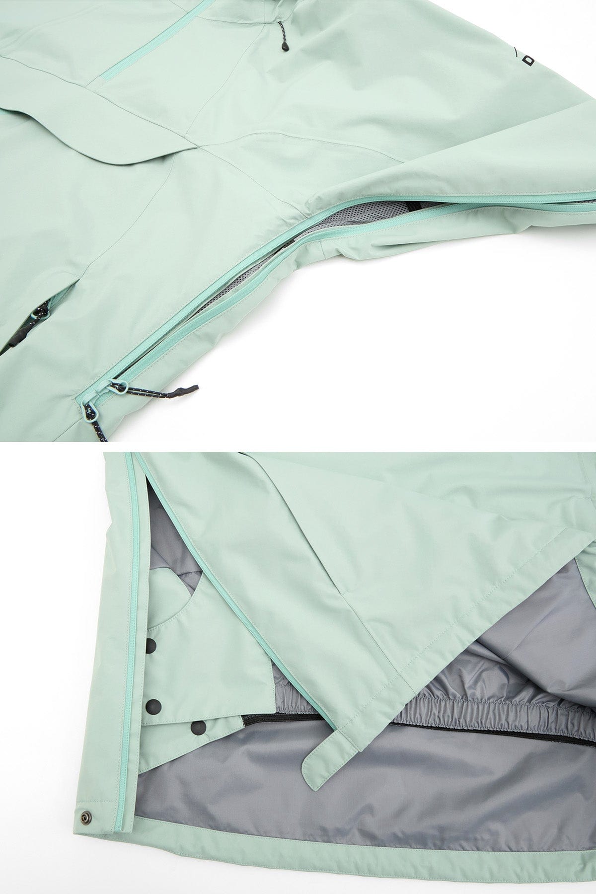 [INVITED] QUASAR SD PULLOVER JACKET SLATE MINT