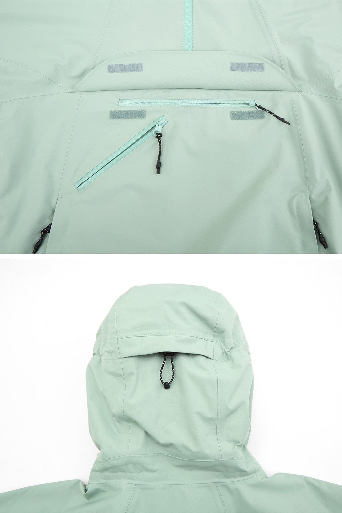 [INVITED] QUASAR SD PULLOVER JACKET SLATE MINT