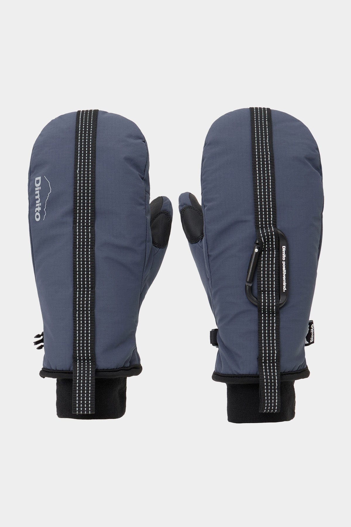 REFLECTIVE BANDED MITTEN BLUE NIGHT – DIMITO INTERNATIONAL