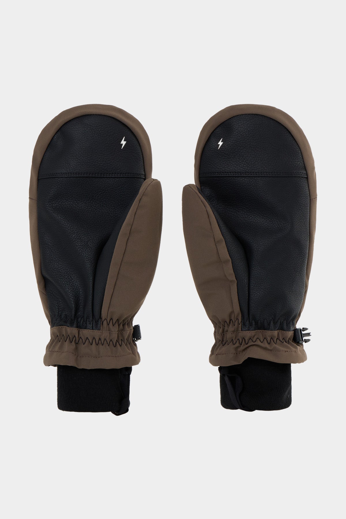 VERT REFLECTIVE CROSS BAND MITTEN MUD