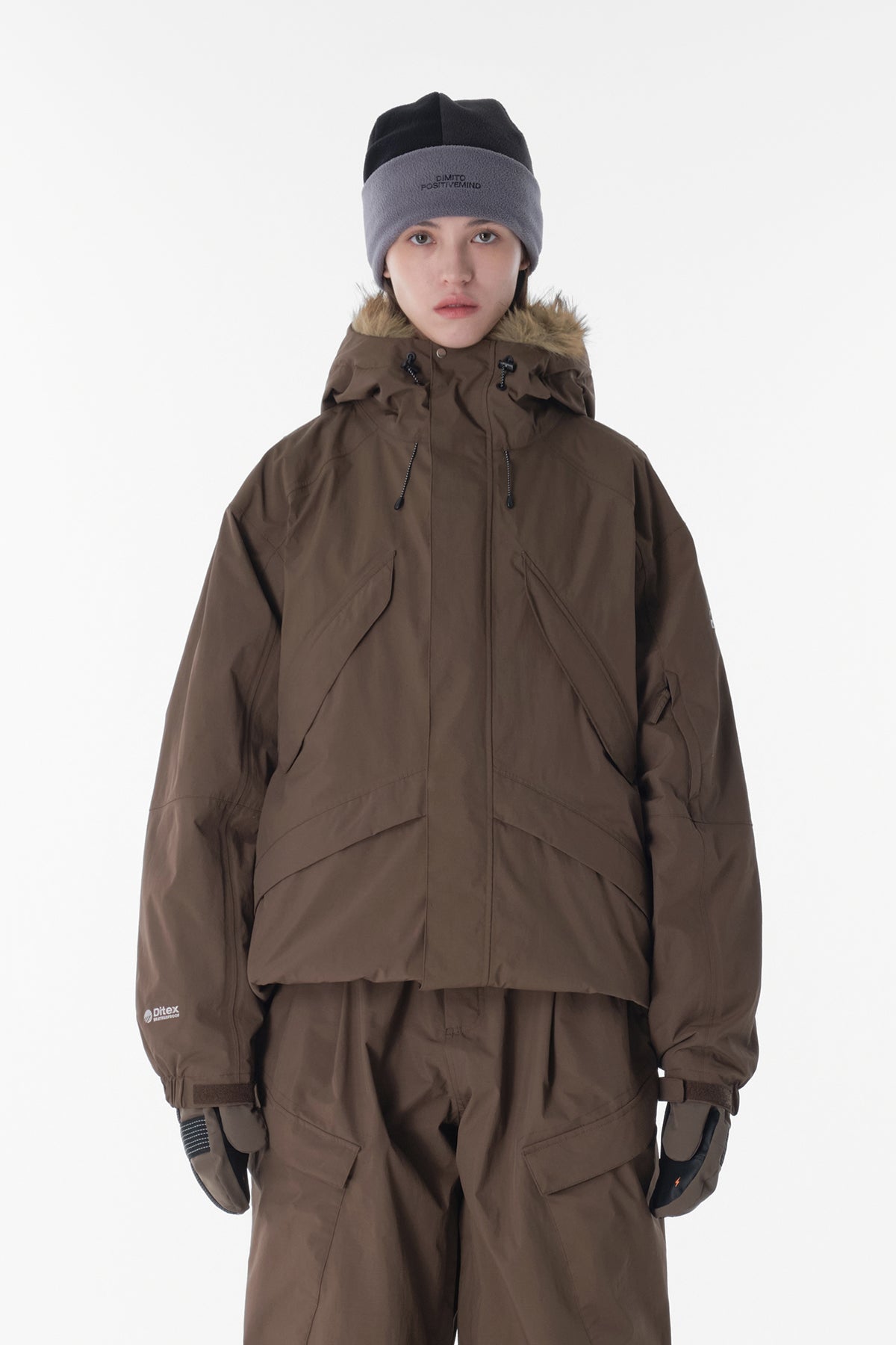 [INVITED] SHADOW JACKET BROWN
