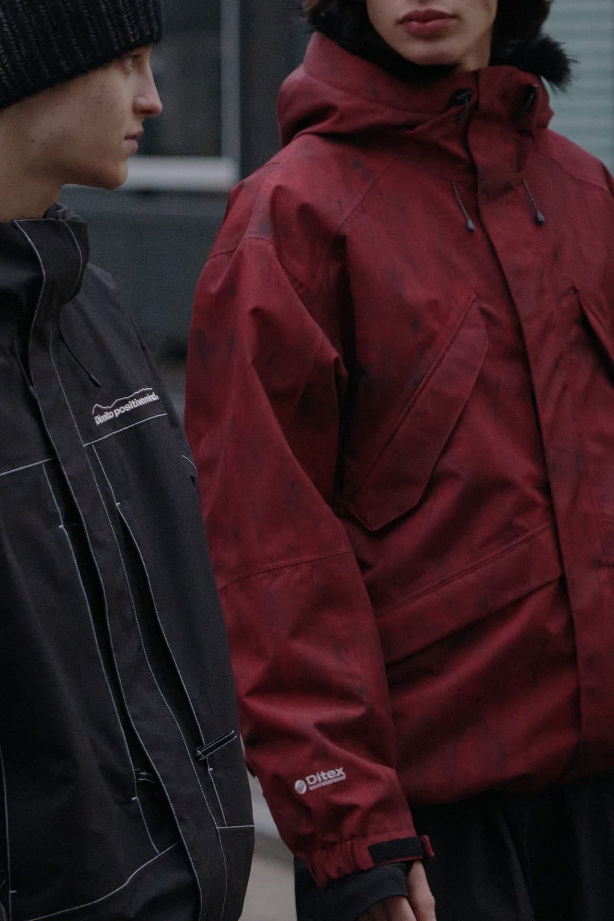 [INVITED] SHADOW JACKET MARBLE RED