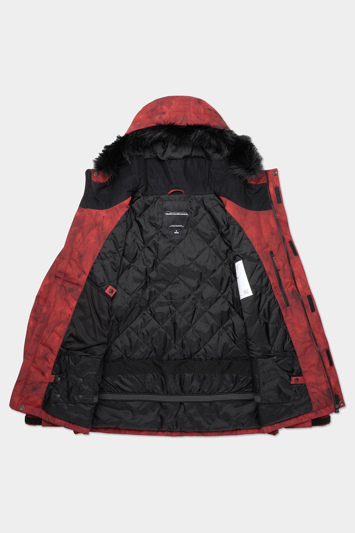 VERT SHADOW JACKET MARBLE RED
