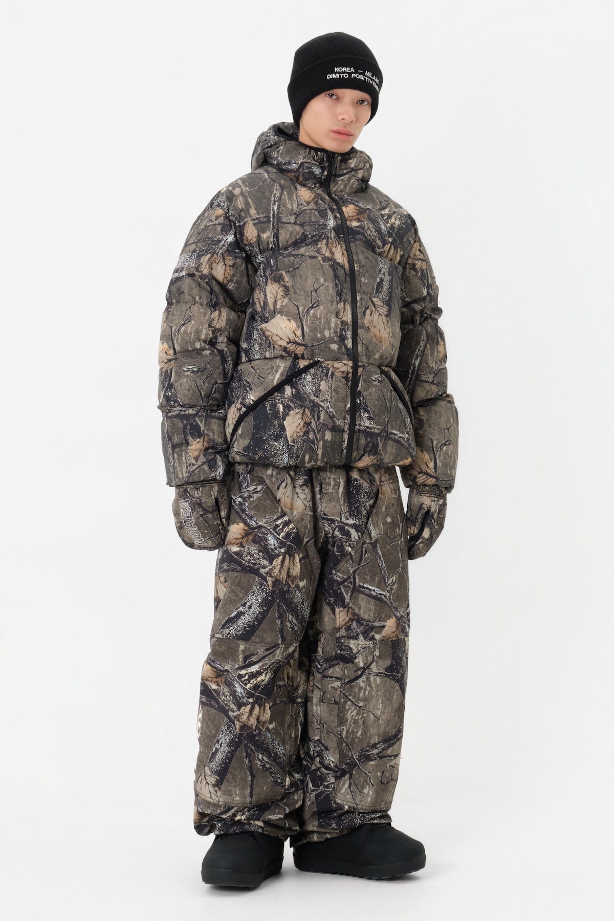 VERT TEAM KOREA REPLICA 25 EASY DOWN JACKET REAL TREE