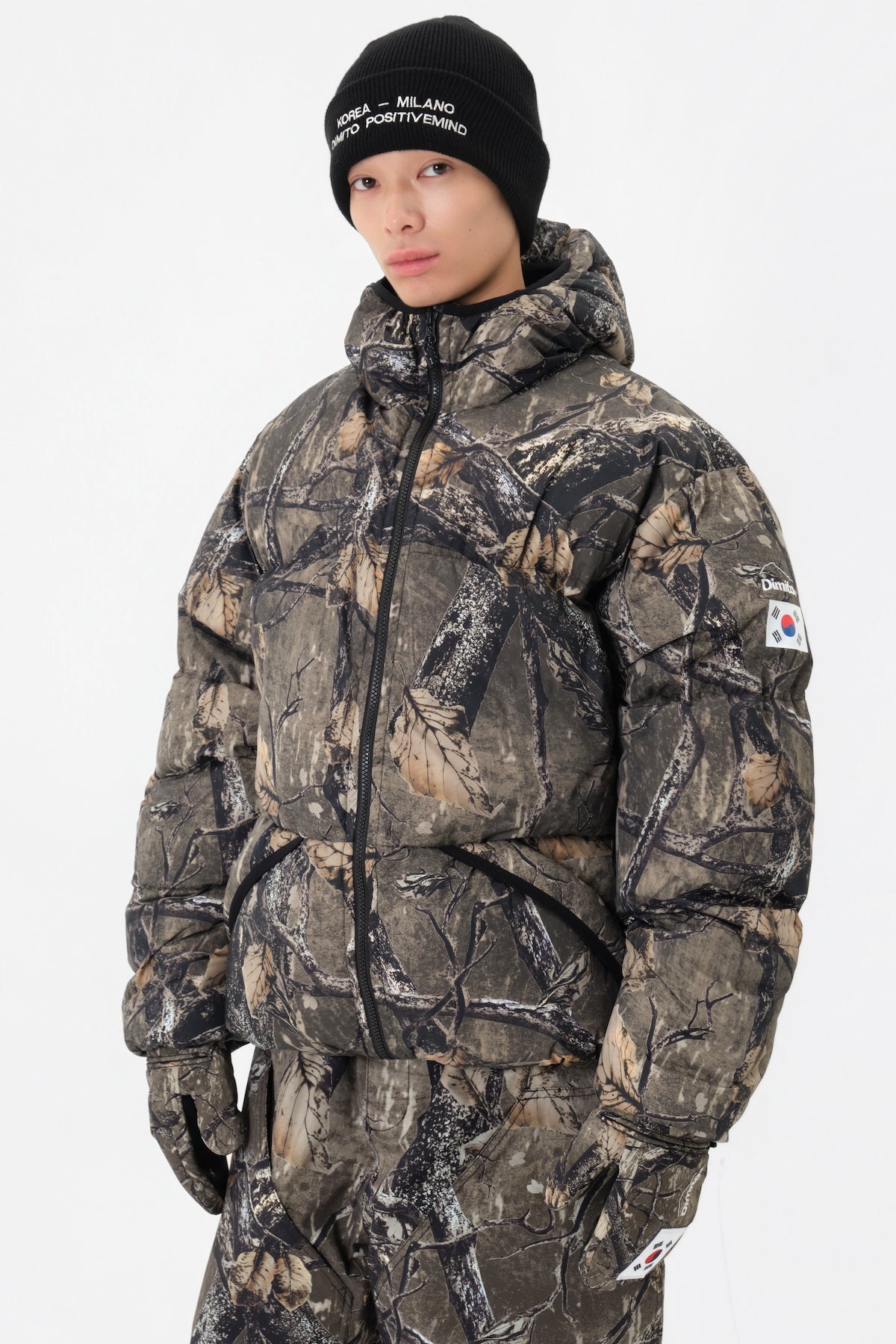 VERT TEAM KOREA REPLICA 25 EASY DOWN JACKET REAL TREE