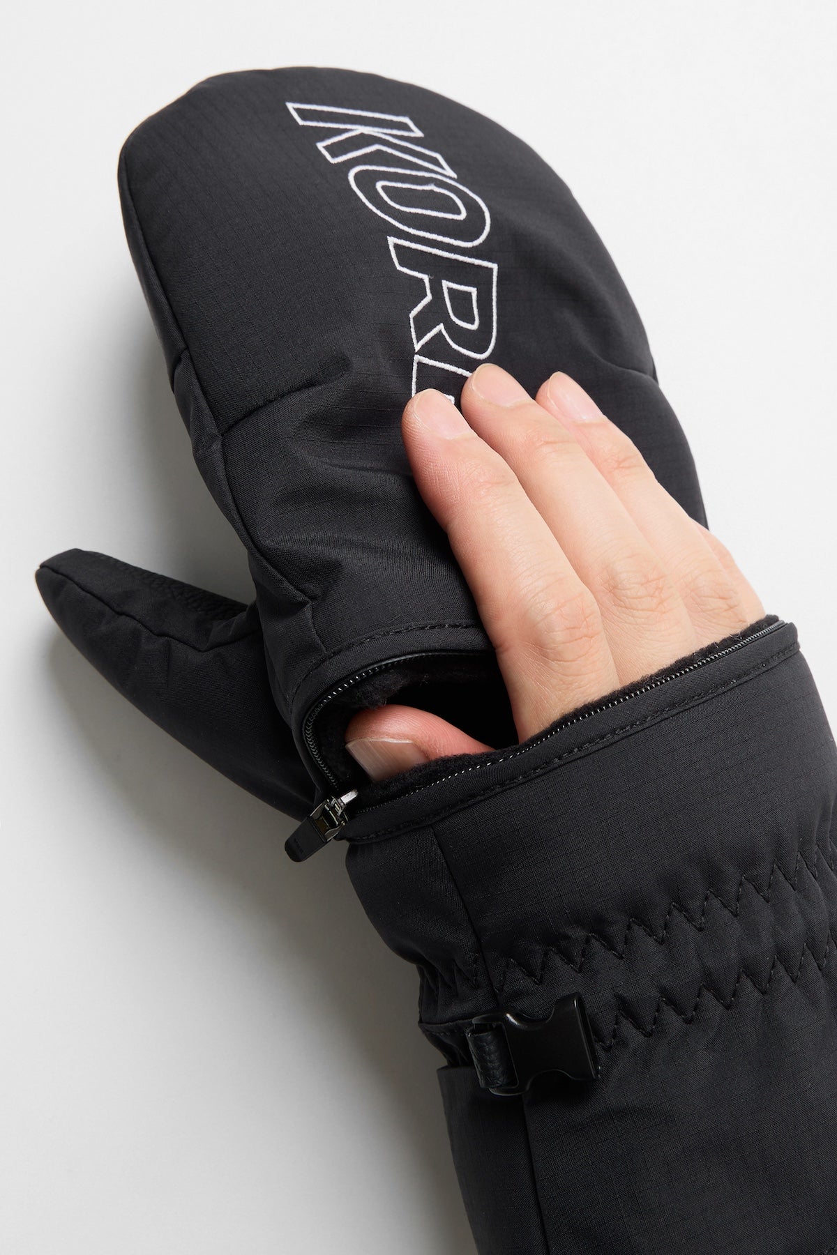 [INVITED] TEAM KOREA REPLICA 25 EASY OPEN MITTEN BLACK
