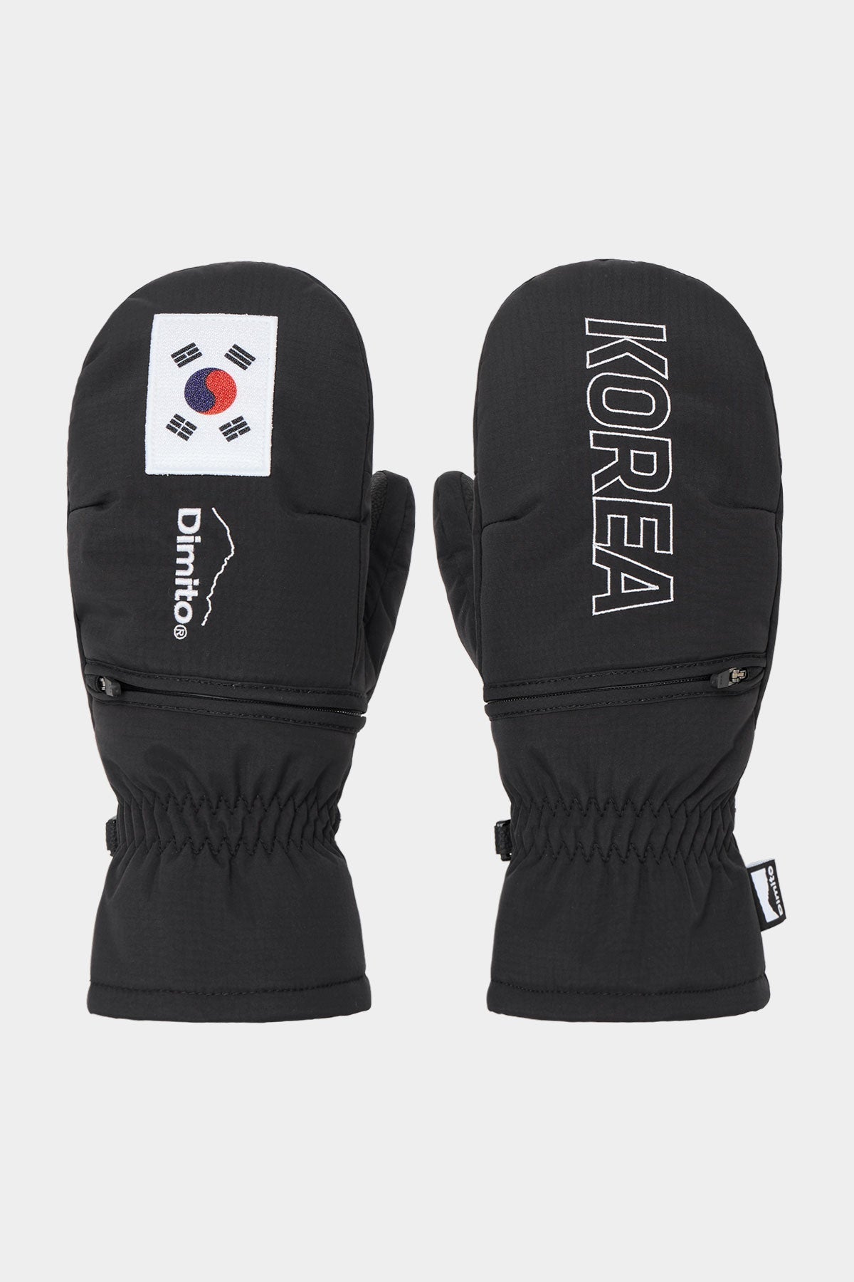 [INVITED] TEAM KOREA REPLICA 25 EASY OPEN MITTEN BLACK