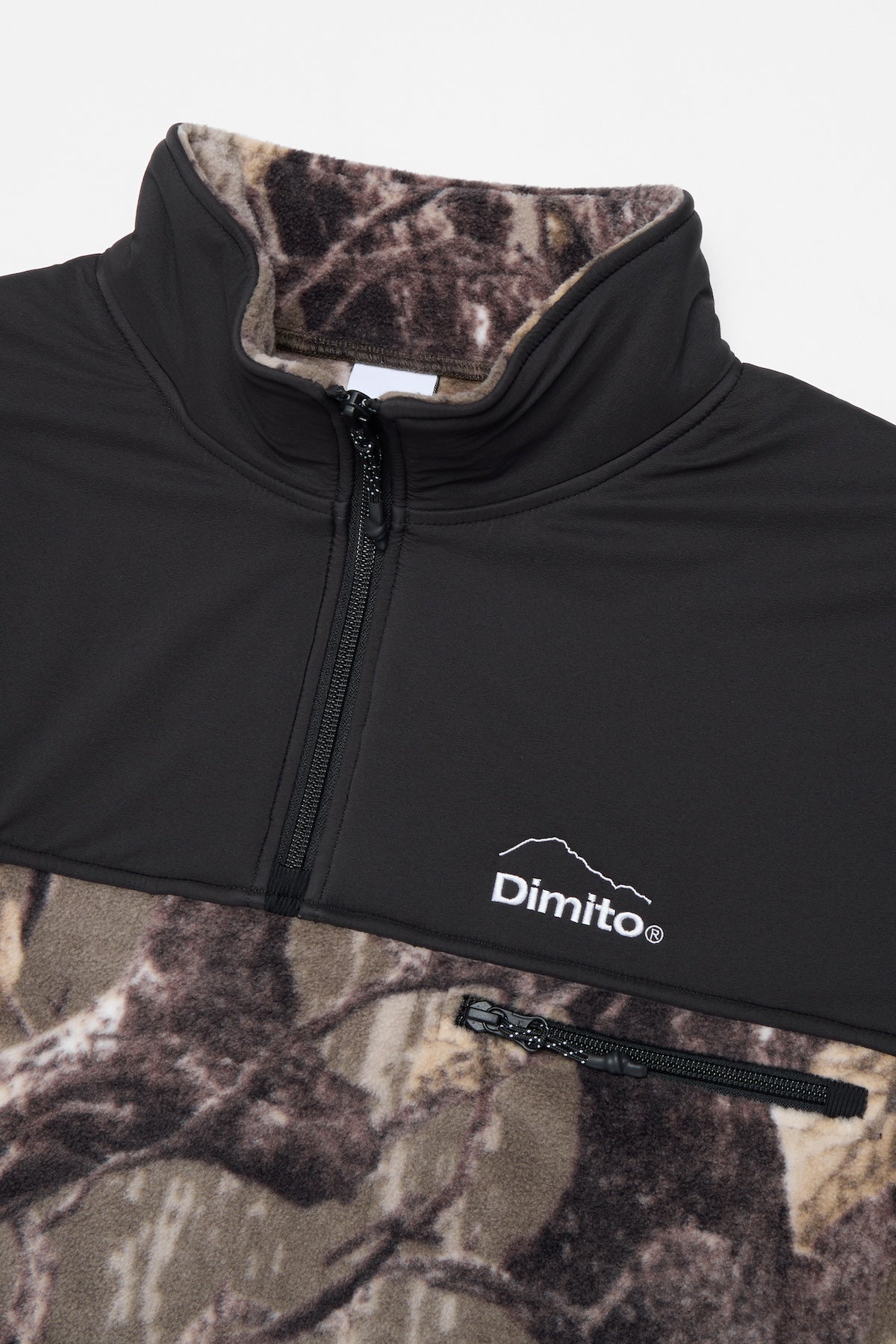 VERT TEAM KOREA REPLICA 25 FLEECE HALF ZIP REAL TREE