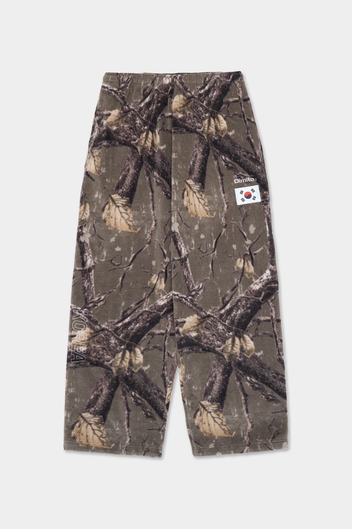 VERT TEAM KOREA REPLICA 25 FLEECE PANTS REAL TREE