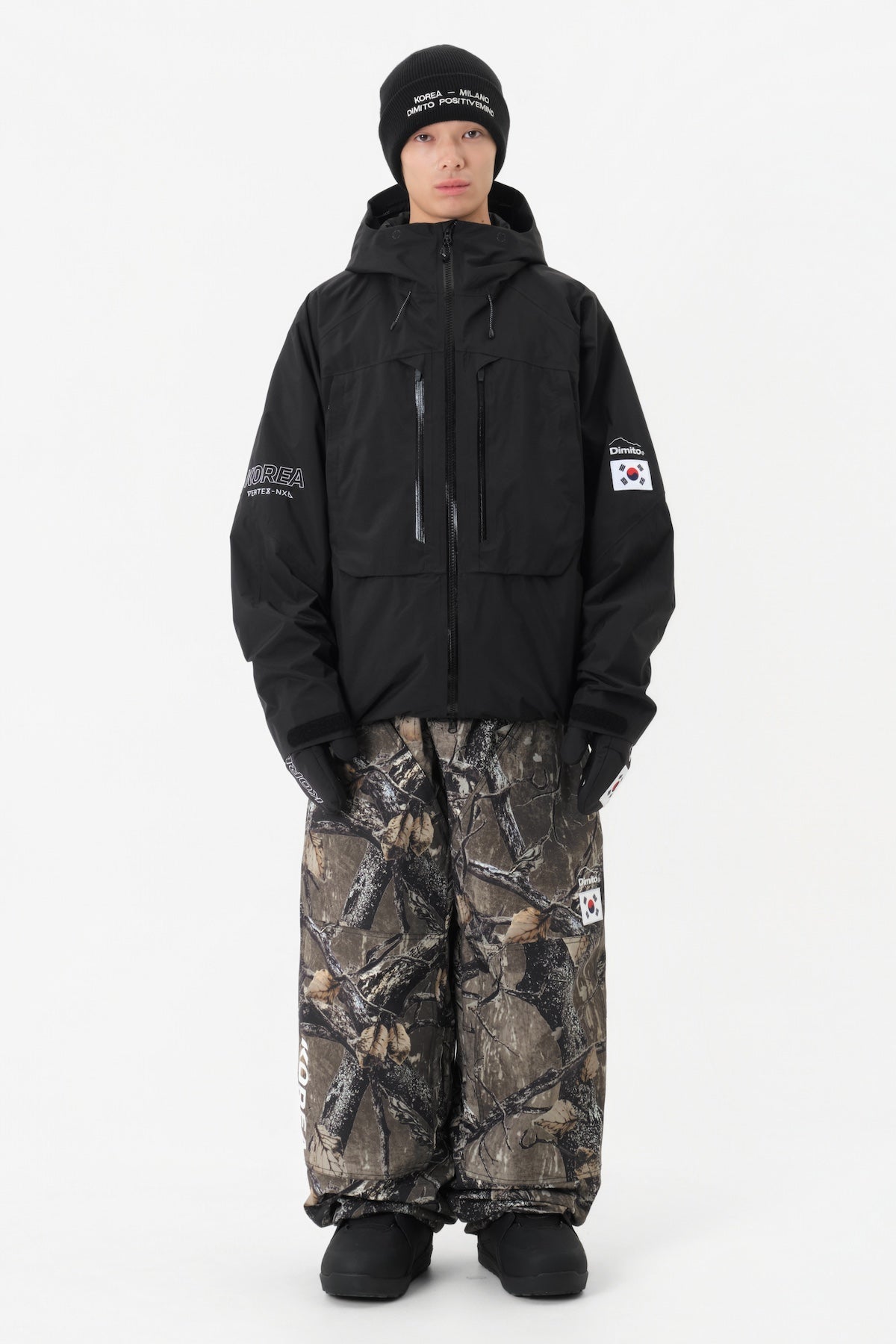 [INVITED] TEAM KOREA REPLICA 2L JACKET BLACK