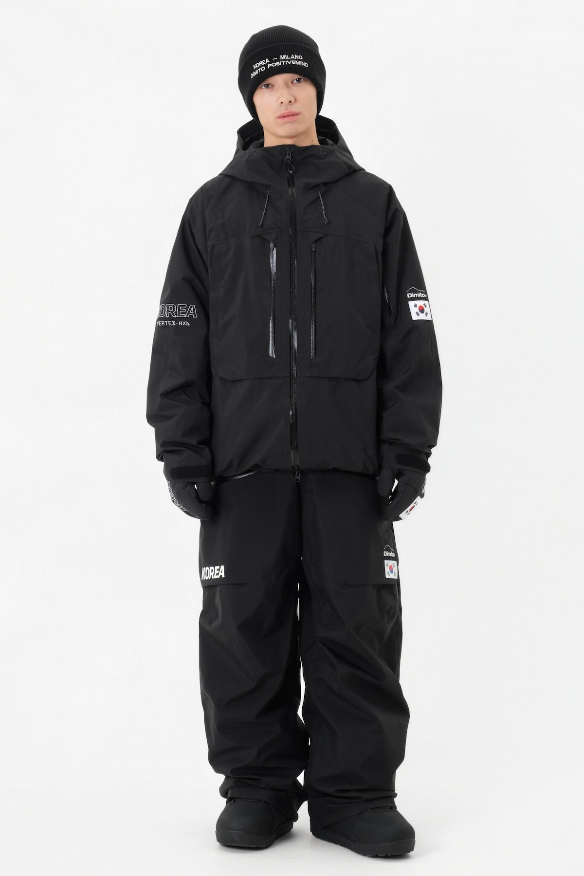 [INVITED] TEAM KOREA REPLICA 2L JACKET BLACK