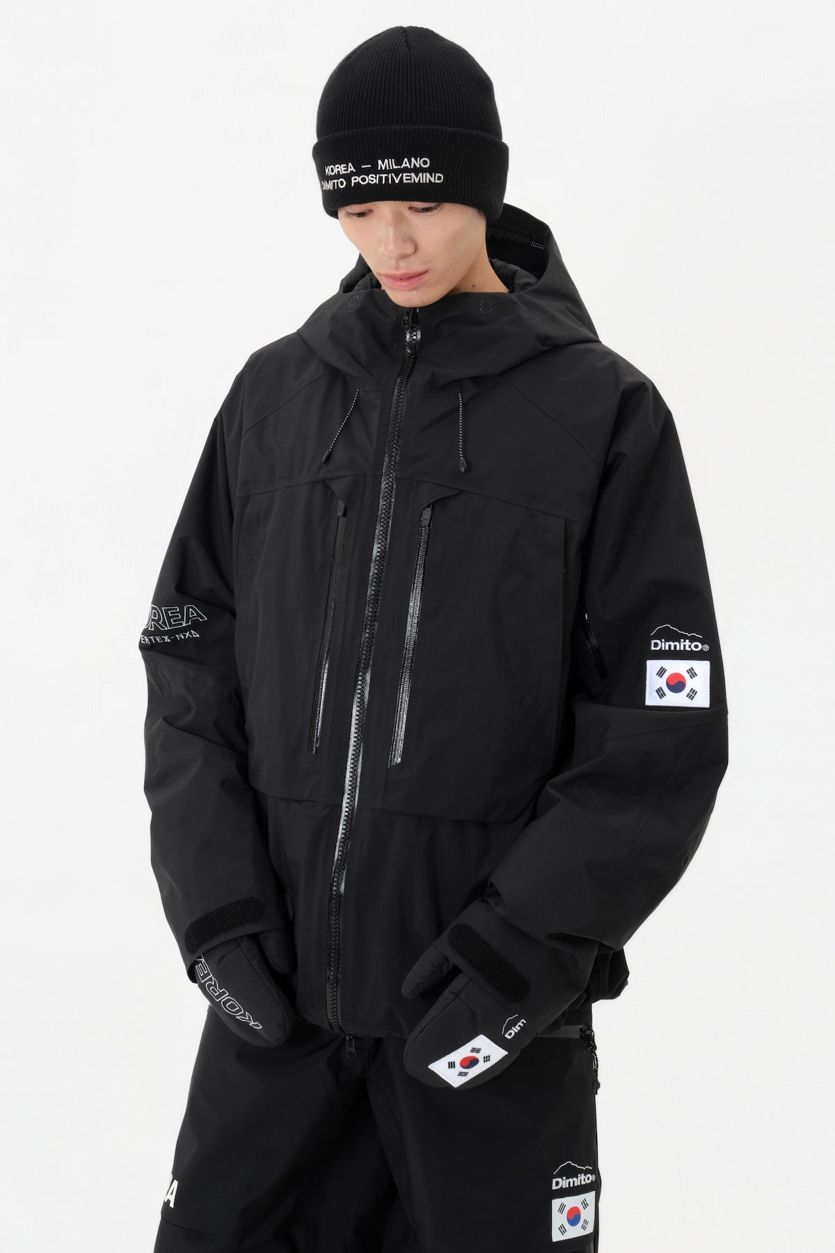 [INVITED] TEAM KOREA REPLICA 2L JACKET BLACK