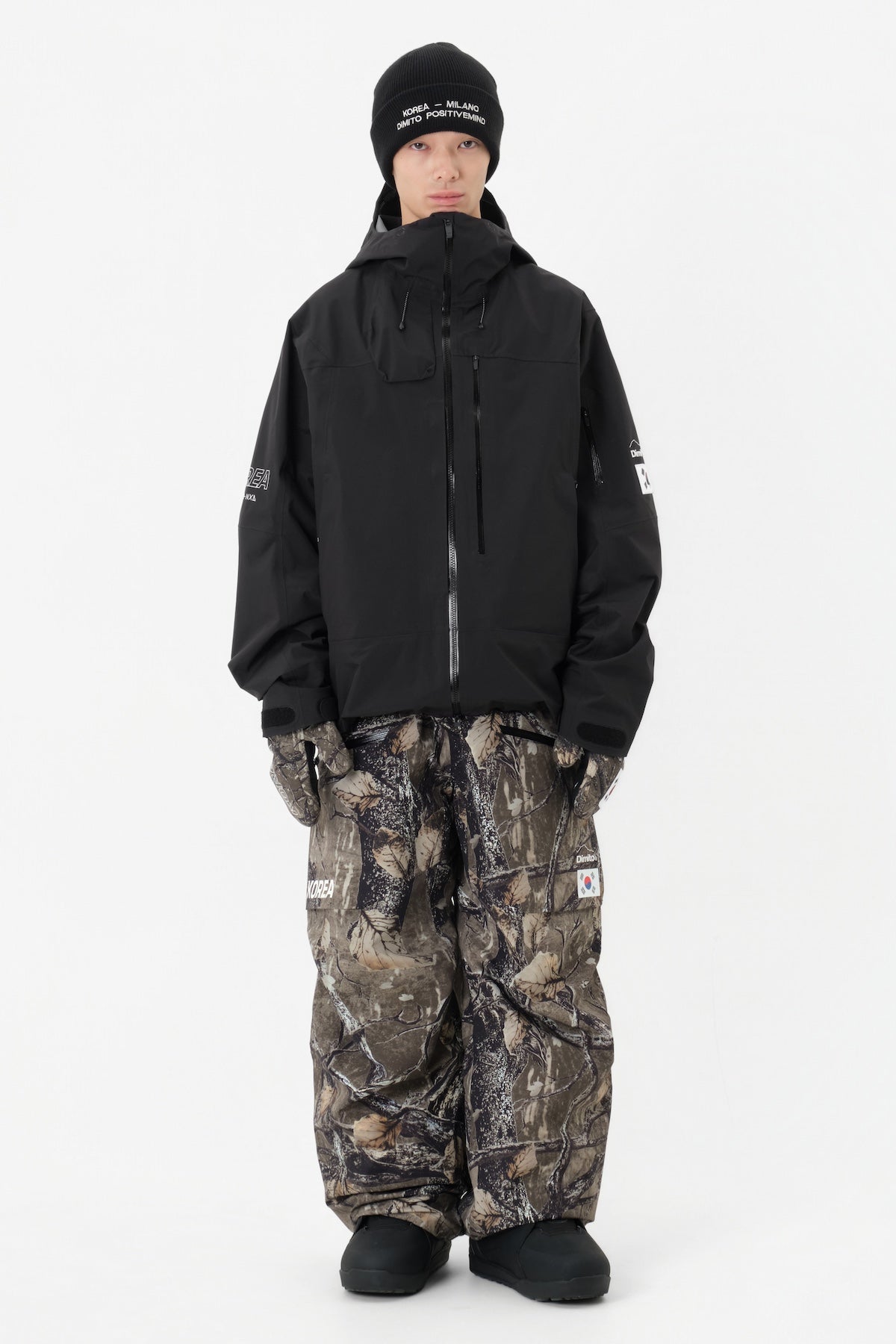 VERT TEAM KOREA REPLICA 3L JACKET BLACK