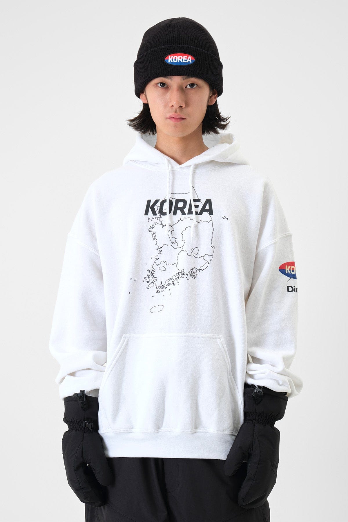 [INVITED] TEAM KOREA REPLICA BOX LOGO HOODIE WHITE
