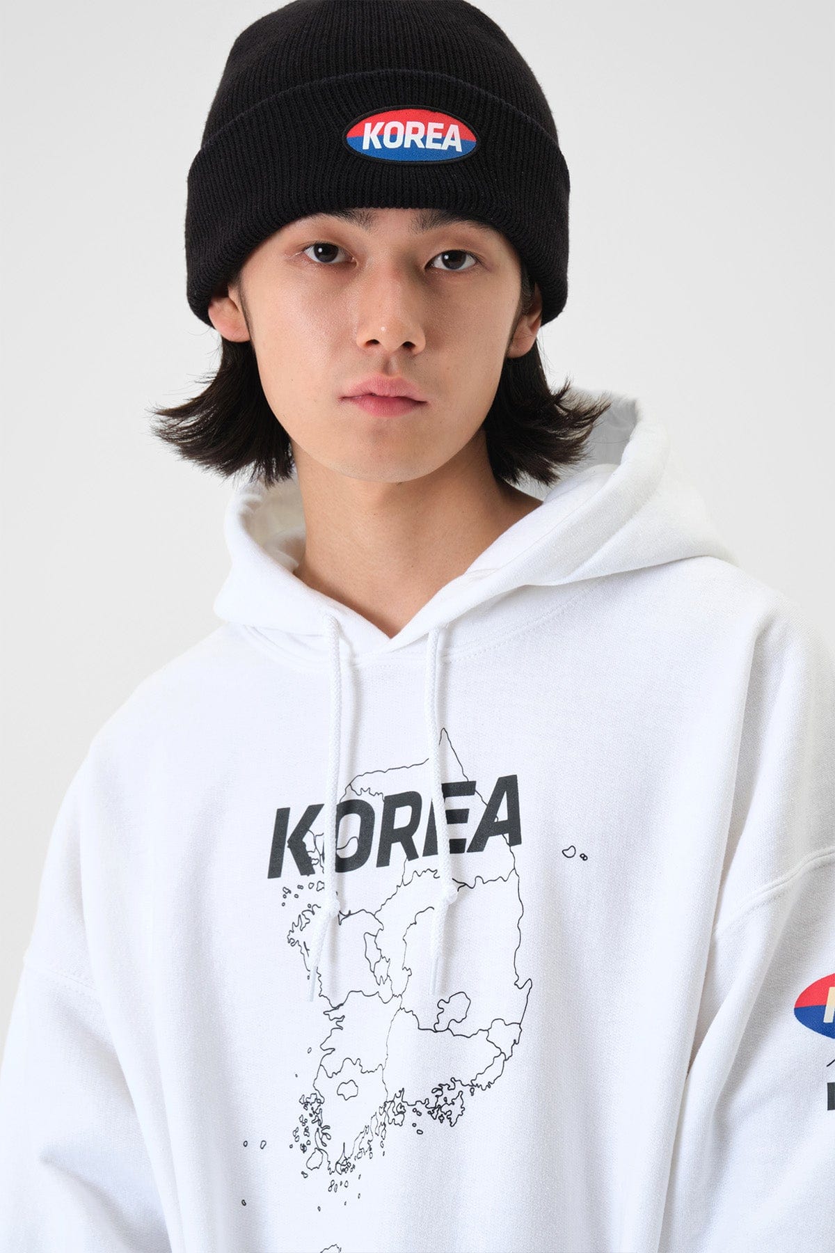 [INVITED] TEAM KOREA REPLICA BOX LOGO HOODIE WHITE