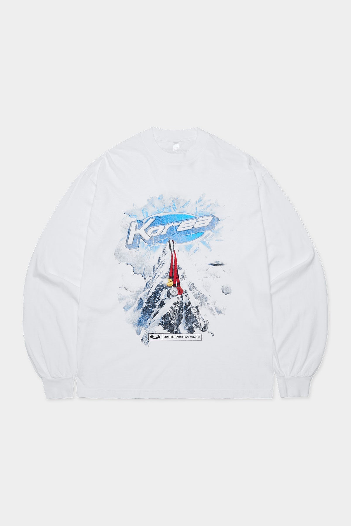 [PROMO] TEAM KOREA REPLICA COLLAGE LSV GD 6.5OZ TEE WHITE
