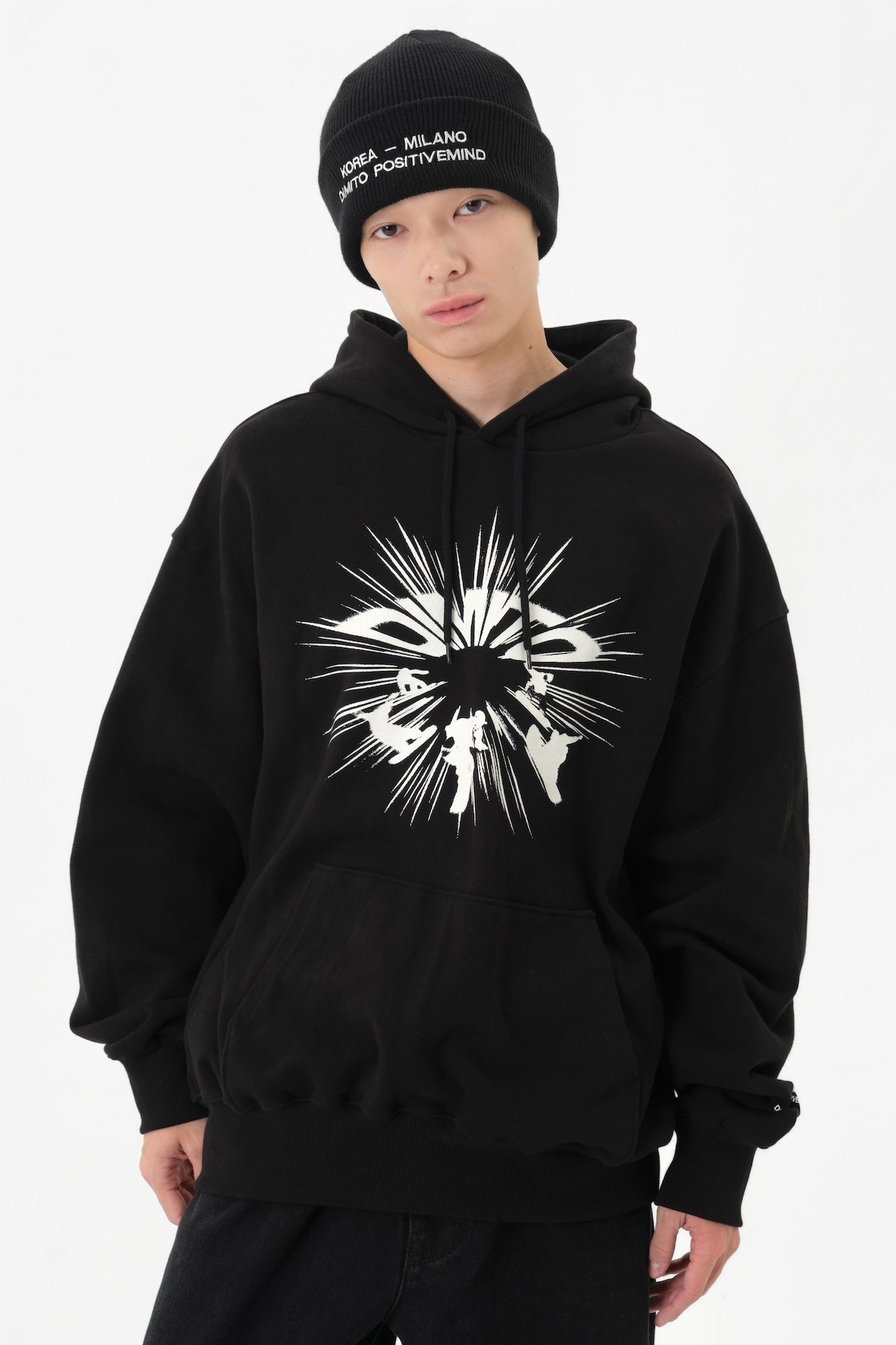 VERT TEAM KOREA REPLICA SPEEDING HOODIE BLACK