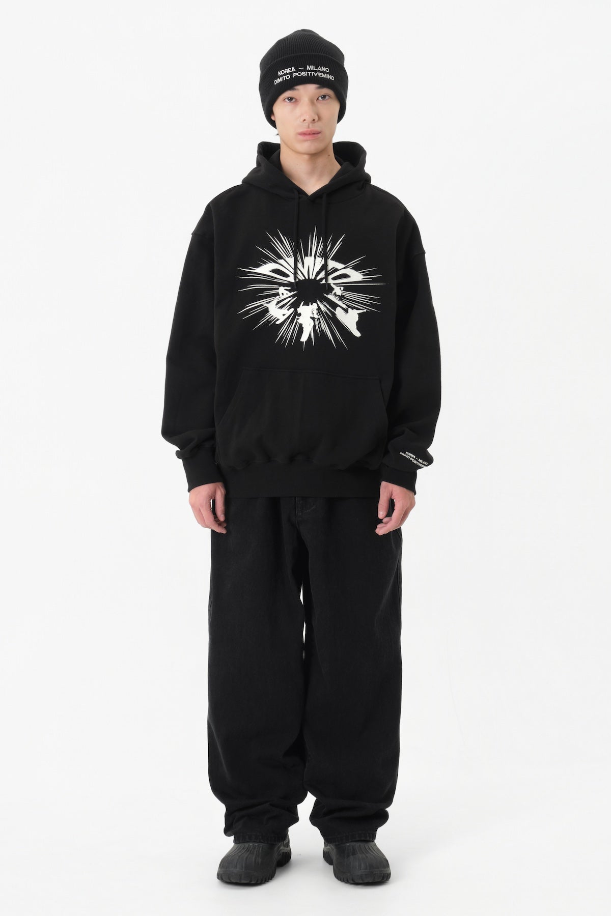 VERT TEAM KOREA REPLICA SPEEDING HOODIE BLACK